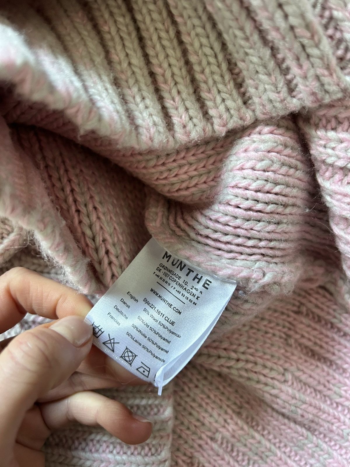MUNTHE Munthe wool cardigan pink S Size S / US 4 / IT 40 - 7 Thumbnail