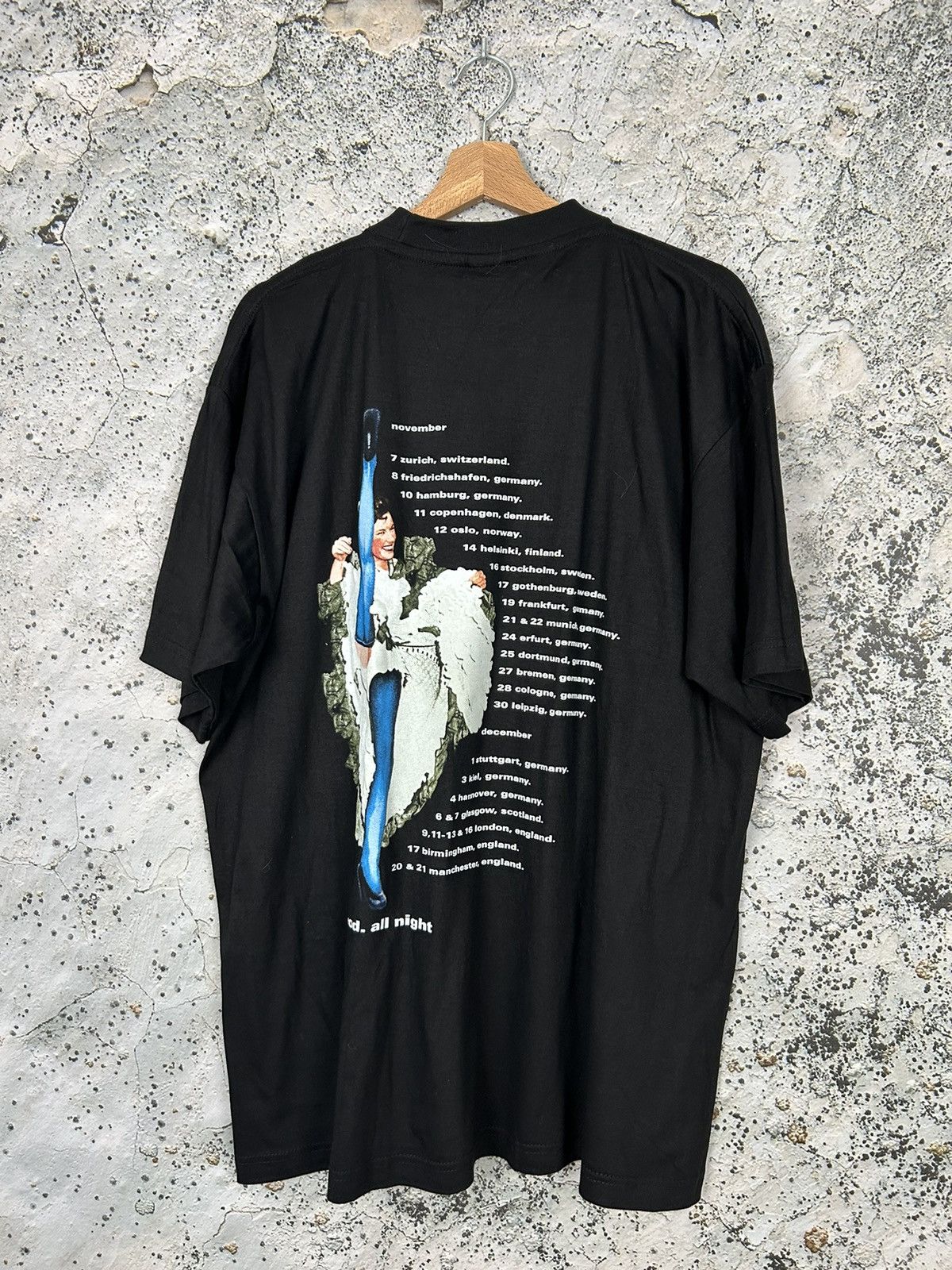 Band Tees Vintage Rod Stewart 1998 Rock Band Tee Graphic Rare Hype Size US XL / EU 56 / 4 - 2 Thumbnail