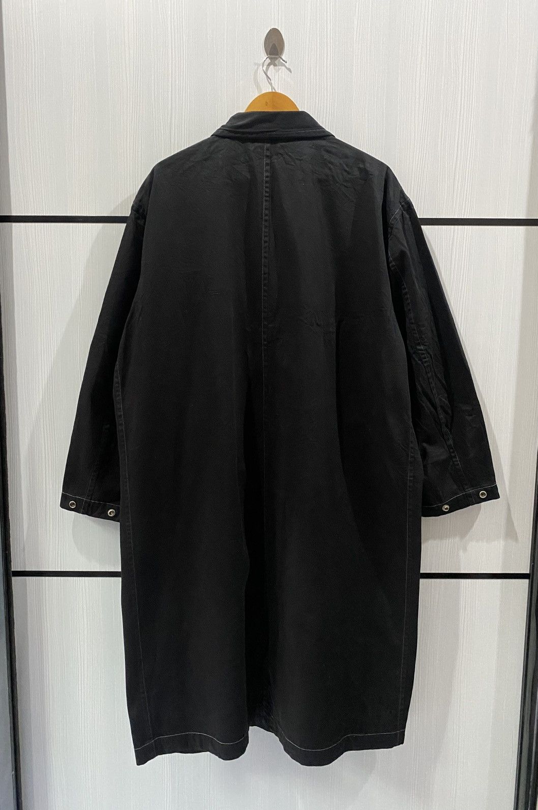 Comme des Garcons Vintage Comme des Garcons Oversized Coated Coat Long Jacket Size US M / EU 48-50 / 2 - 13 Thumbnail