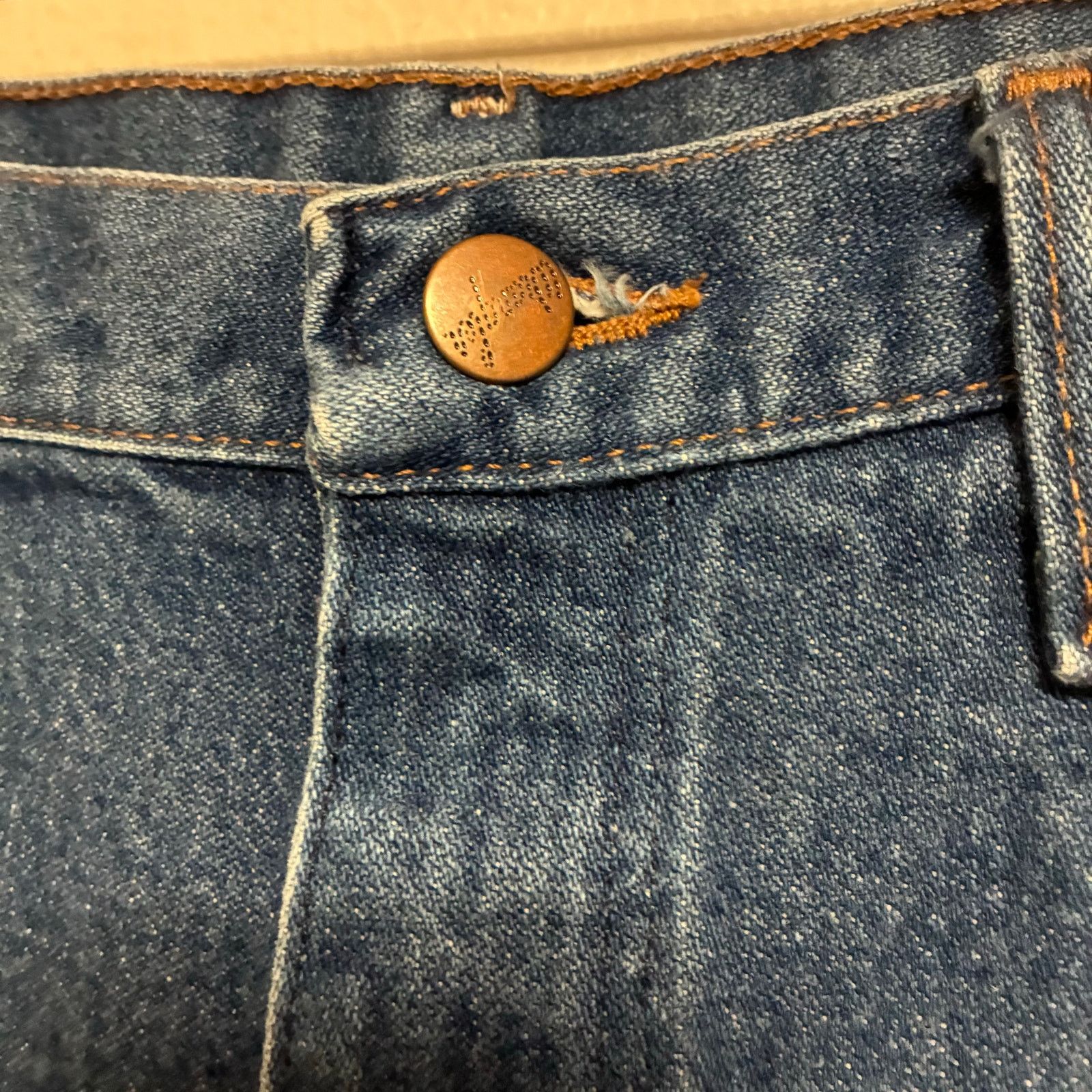 Wrangler Vintage Wranglers Made is USA Mens Size 31 x 30 Size US 31 - 4 Thumbnail