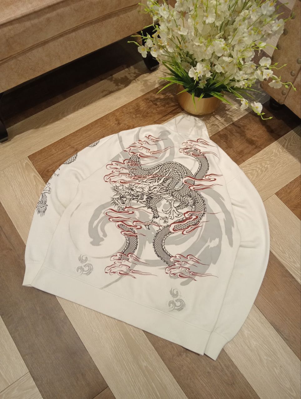 Japanese Brand VINTAGE JAPANESE SUKAJAN DRAGON JACKET Size US L / EU 52-54 / 3 - 2 Thumbnail