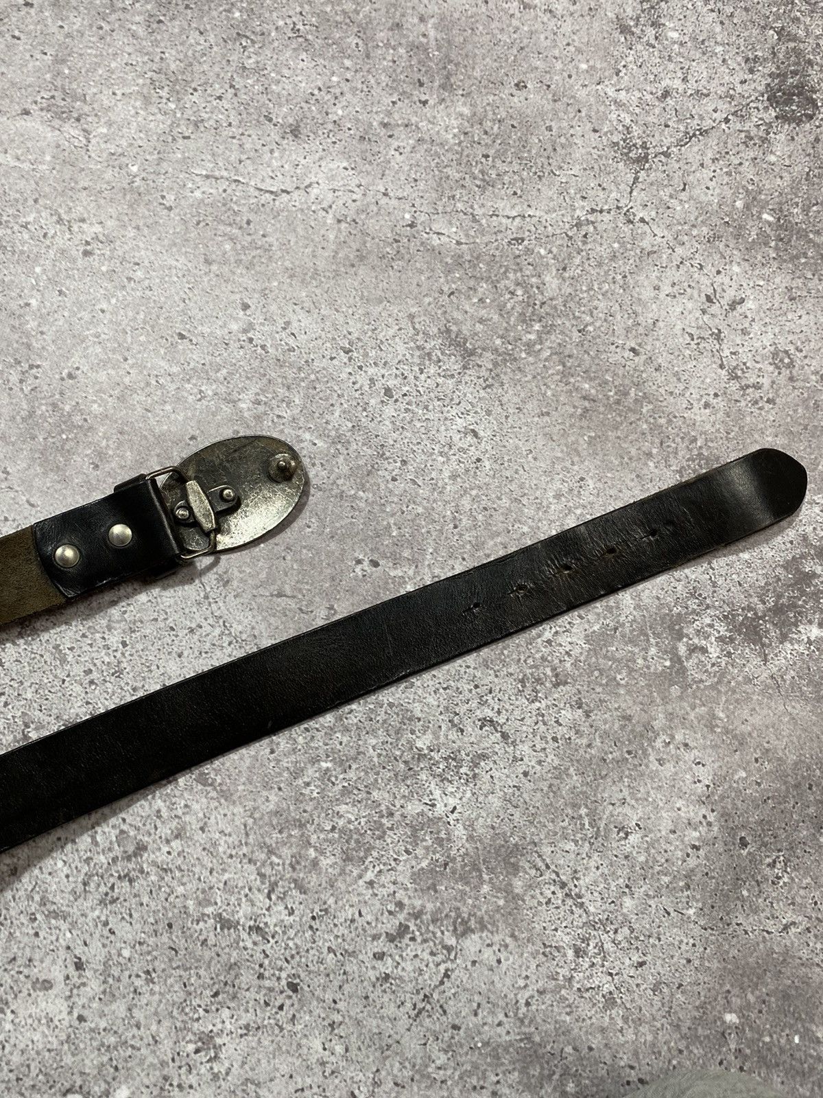 Chevignon × Vintage Vintage CHAVIGNON USA leather belt Size 32 - 8 Thumbnail