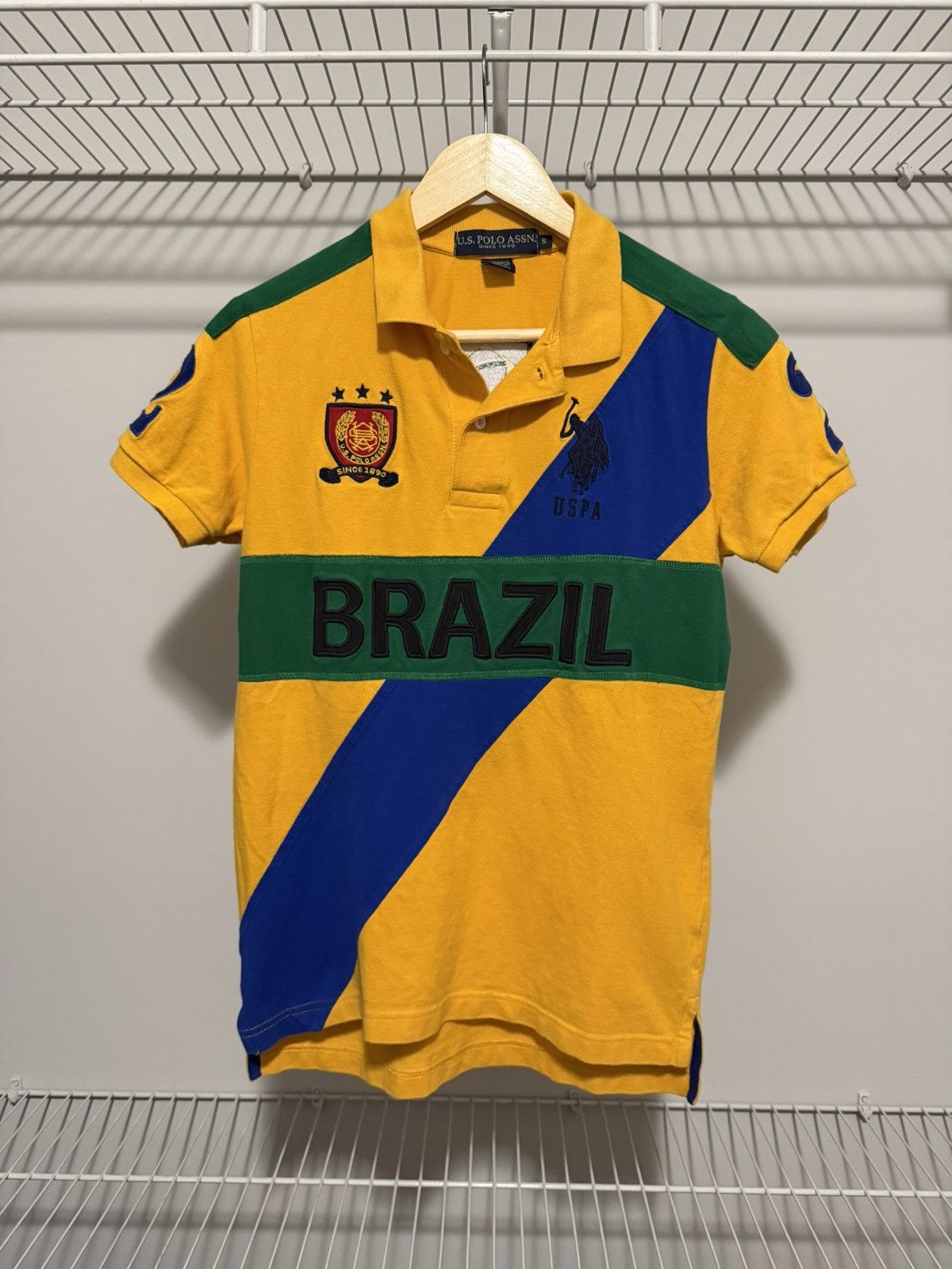 U.S. Polo Assn. × Vintage U.S Polo Assn. Brazil Polo Size US S / EU 44-46 / 1 - 1 Thumbnail