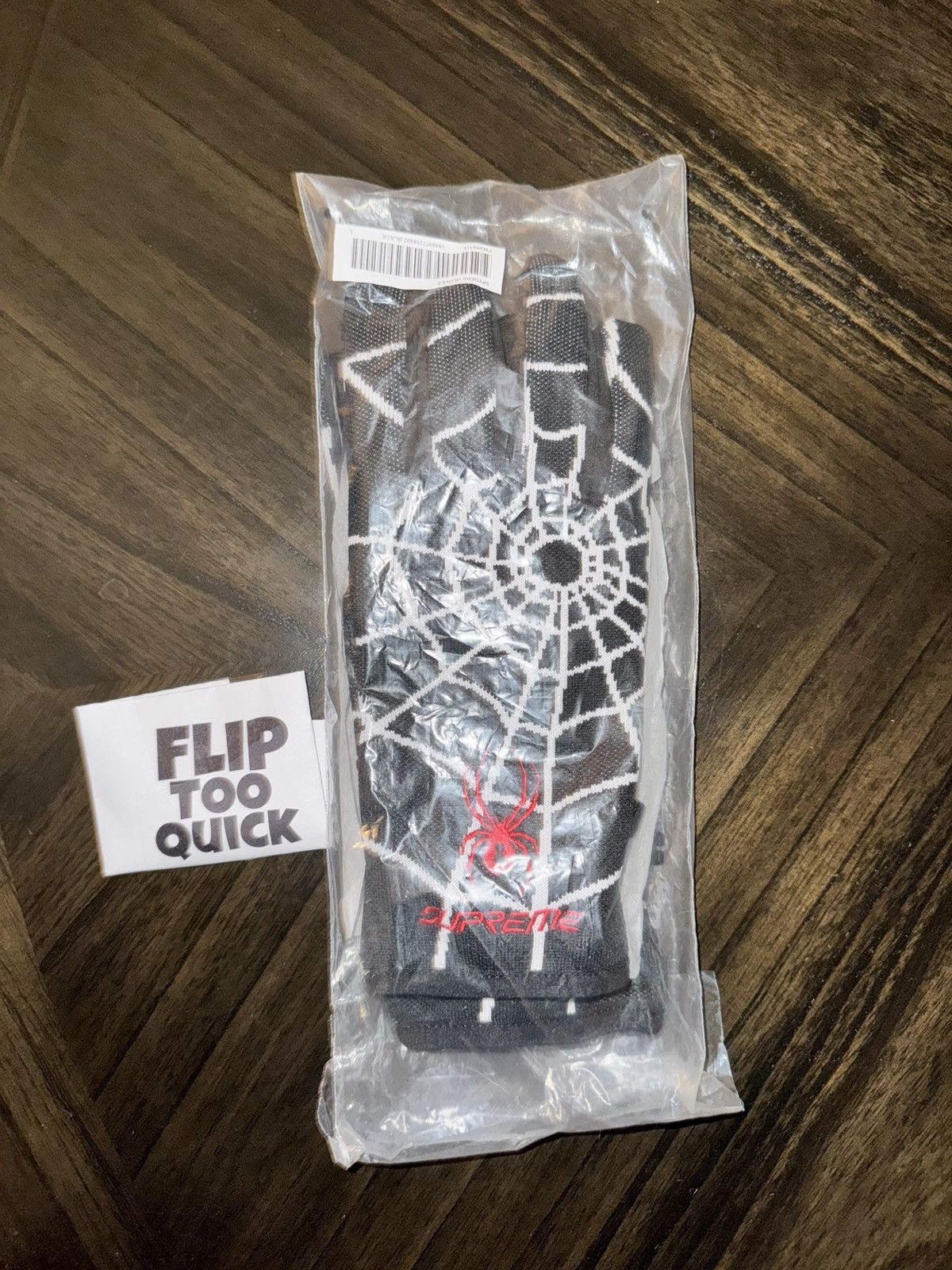 Spyder × Supreme Supreme x Spyder Black Gloves Large Brand New Size ONE SIZE - 1 Thumbnail