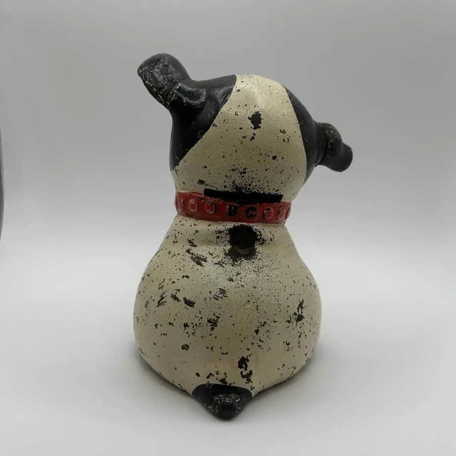 Other Vintage 1920s Hubley Fido Cast Iron Still Coin Bank Size ONE SIZE - 3 Thumbnail