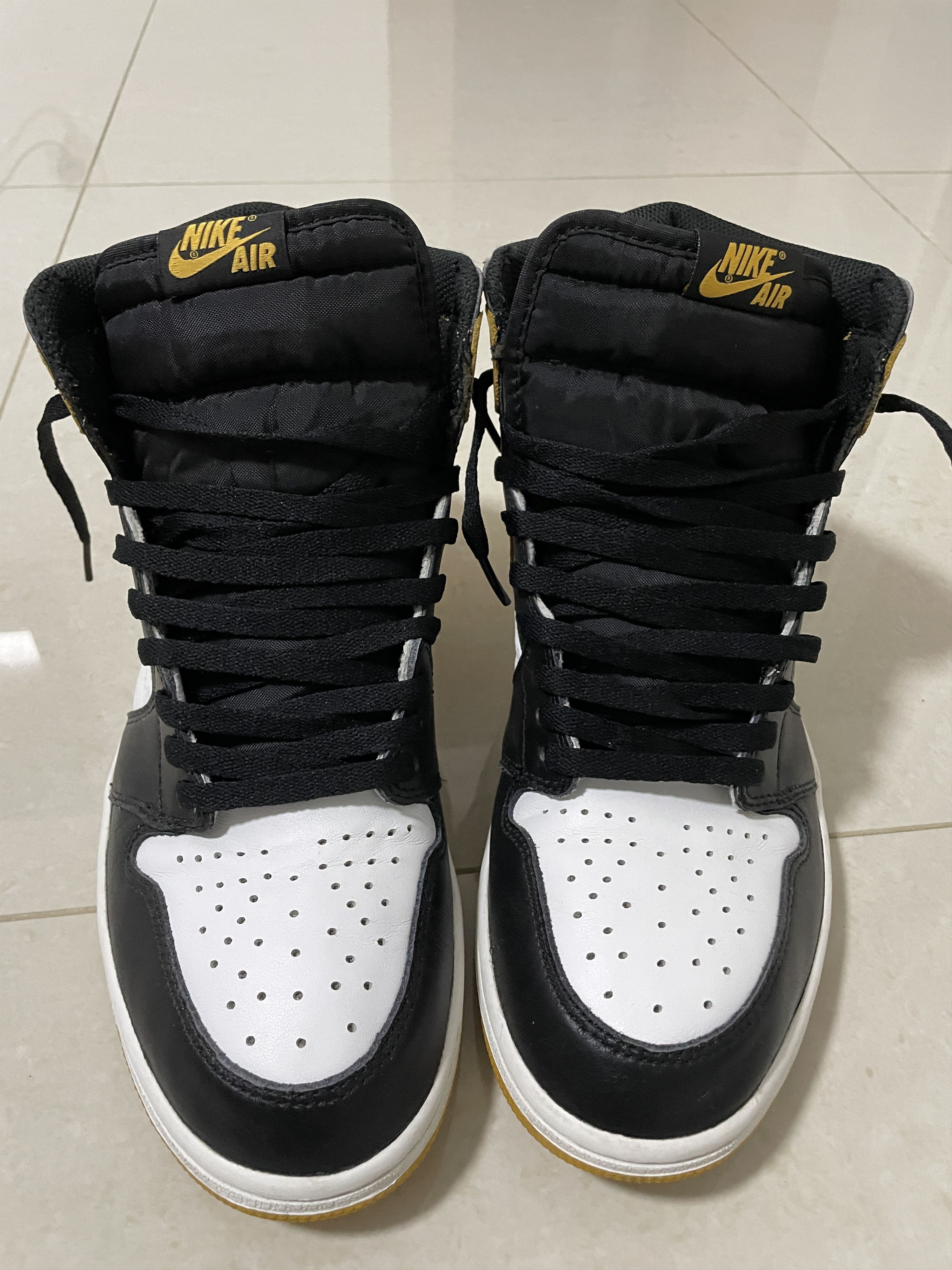 Jordan Brand Air Jordan 1 Retro High OG “Yellow Ochre” Size US 11.5 / EU 44-45 - 7 Thumbnail