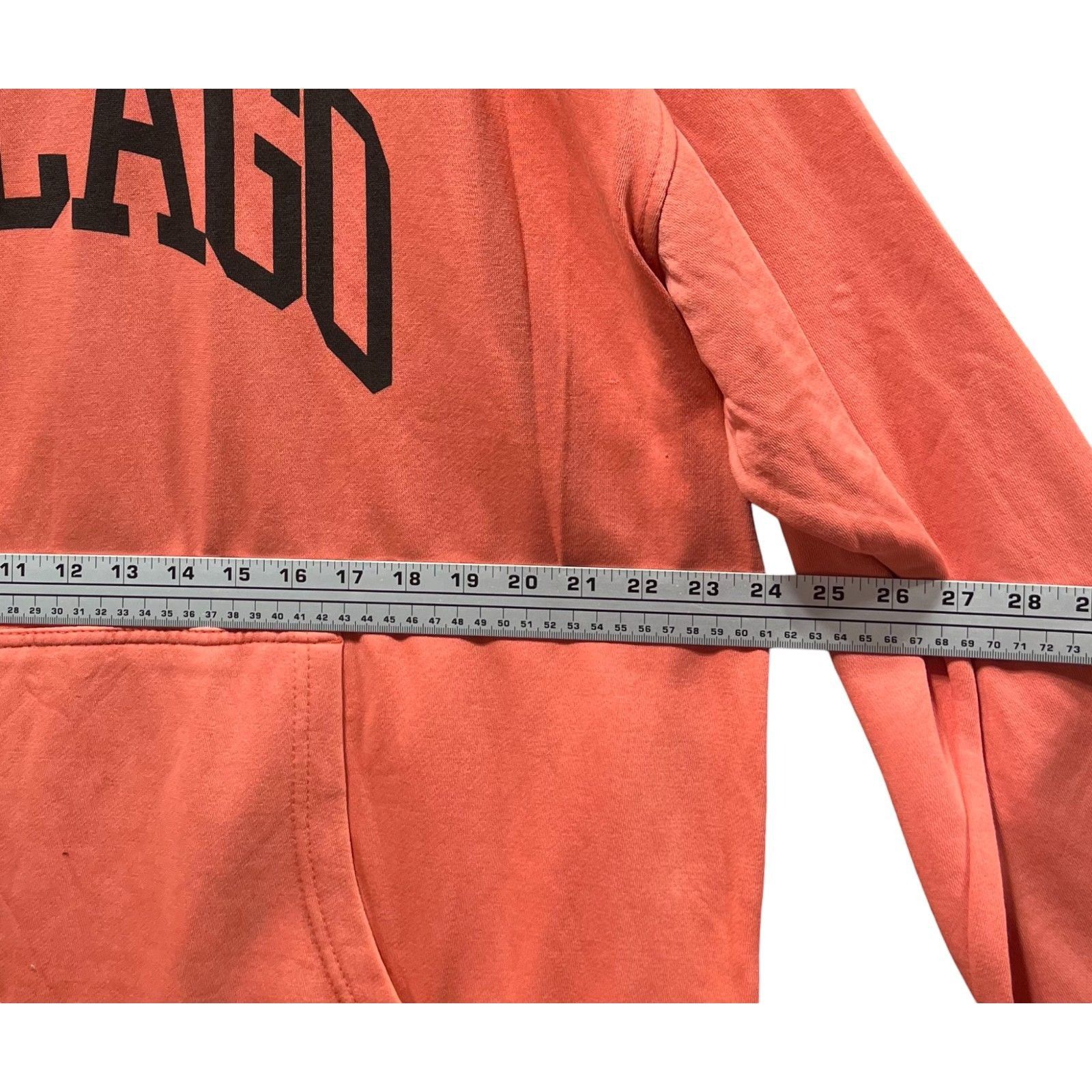 Other Sugar Flower - Unisex Long Sleeve Hooded Sweatshirt - Orange Size L / US 10 / IT 46 - 3 Thumbnail