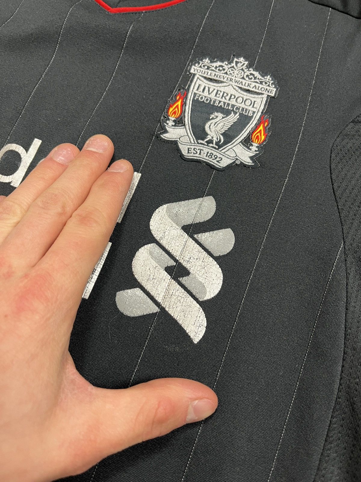 Adidas Adidas Liverpool 2011/12 Away Soccer Jersey Football Shirt Size US S / EU 44-46 / 1 - 7 Thumbnail