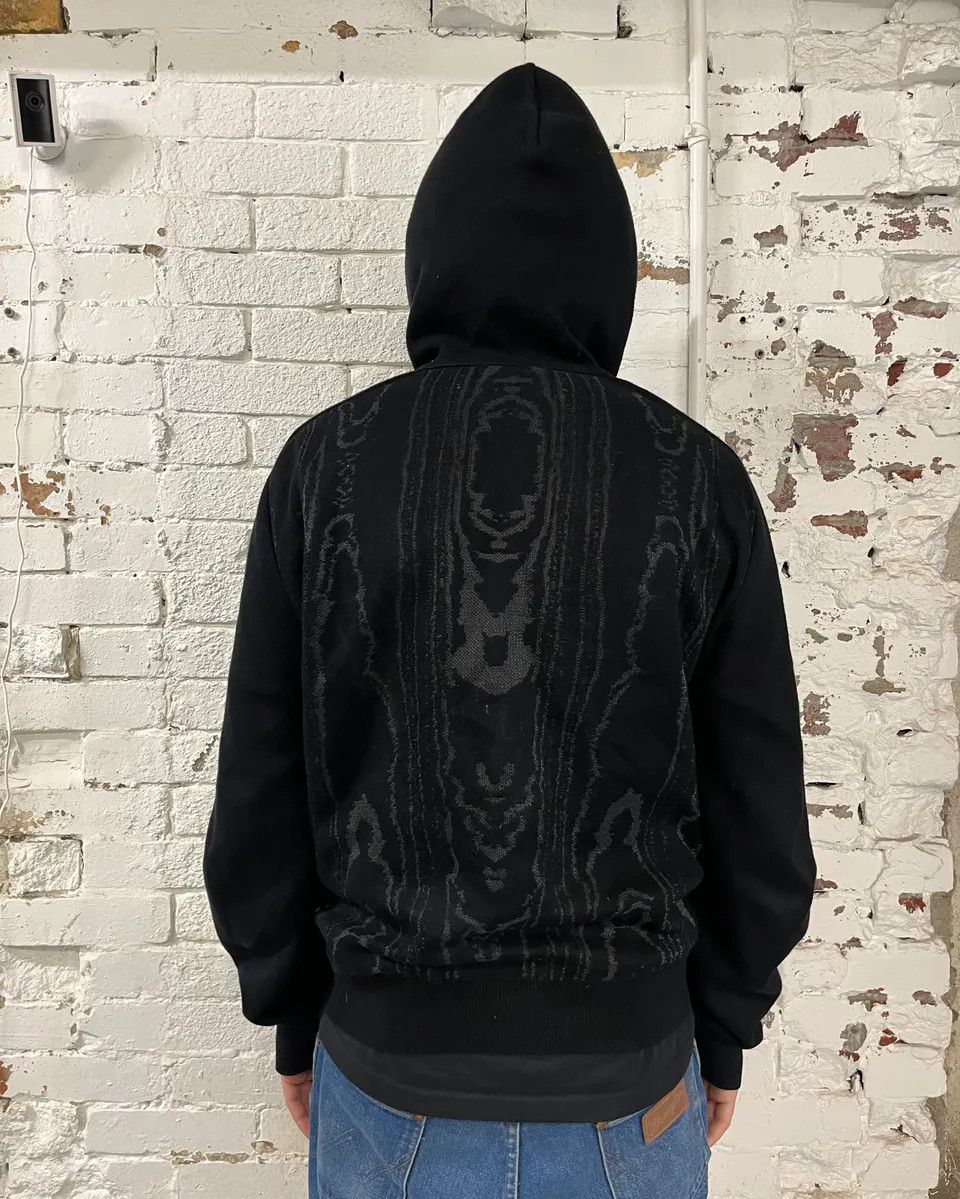 Balmain SS2017 Balmain Metallic Zip-Up Black Marble Effect Hoodie Size US L / EU 52-54 / 3 - 3 Thumbnail
