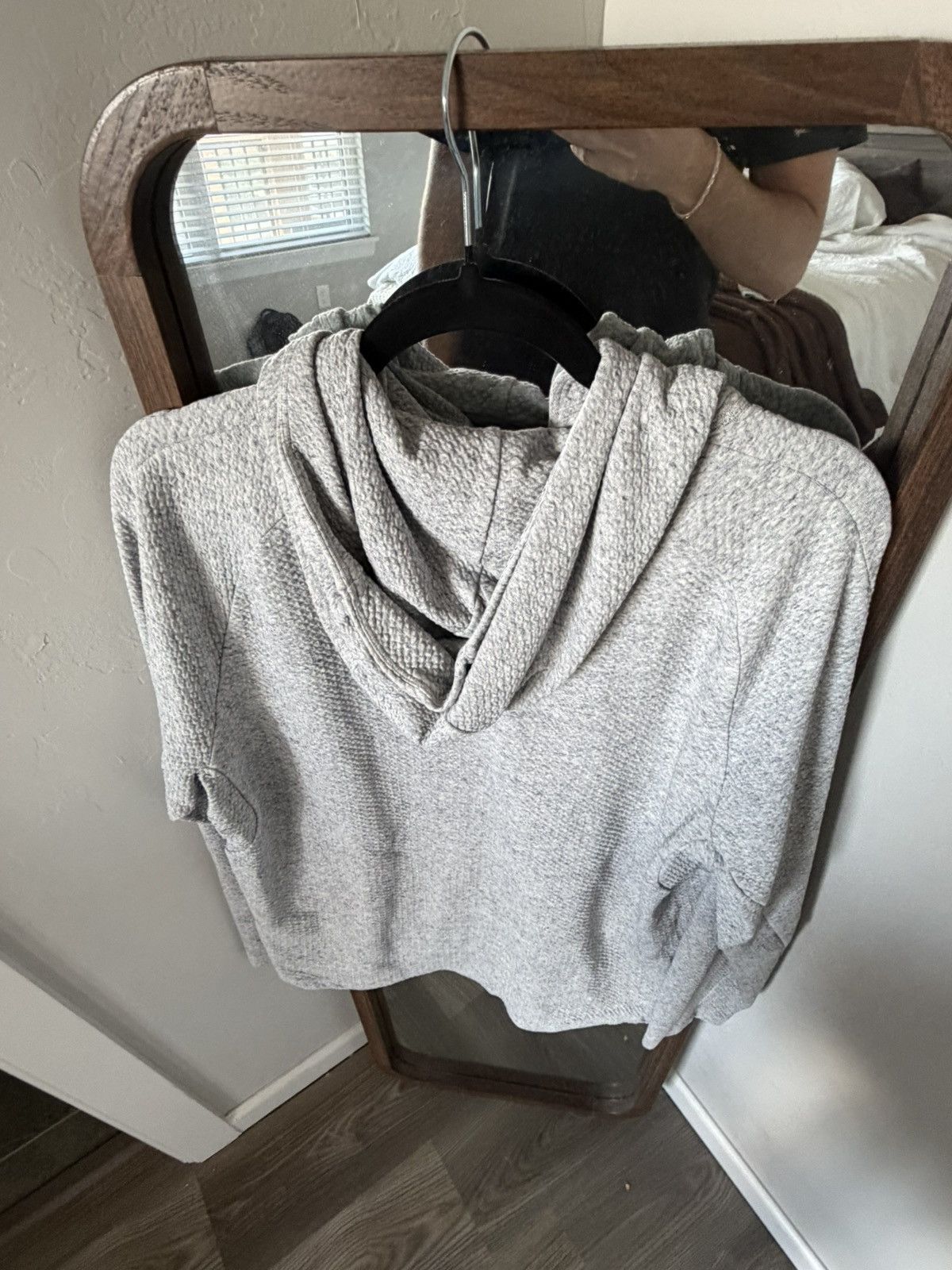 Lululemon Lululemon Textured Performance Hoodie Grey Size US L / EU 52-54 / 3 - 3 Thumbnail