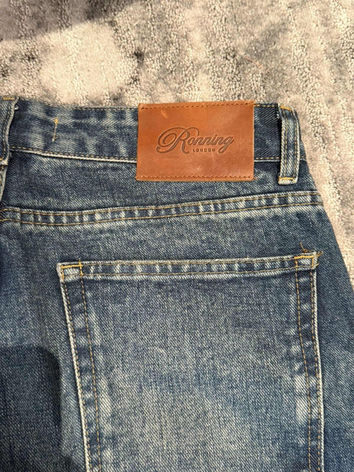Vintage Ronning Distressed Jeans in Blue, Men's (Size 32) — image 5 of 6