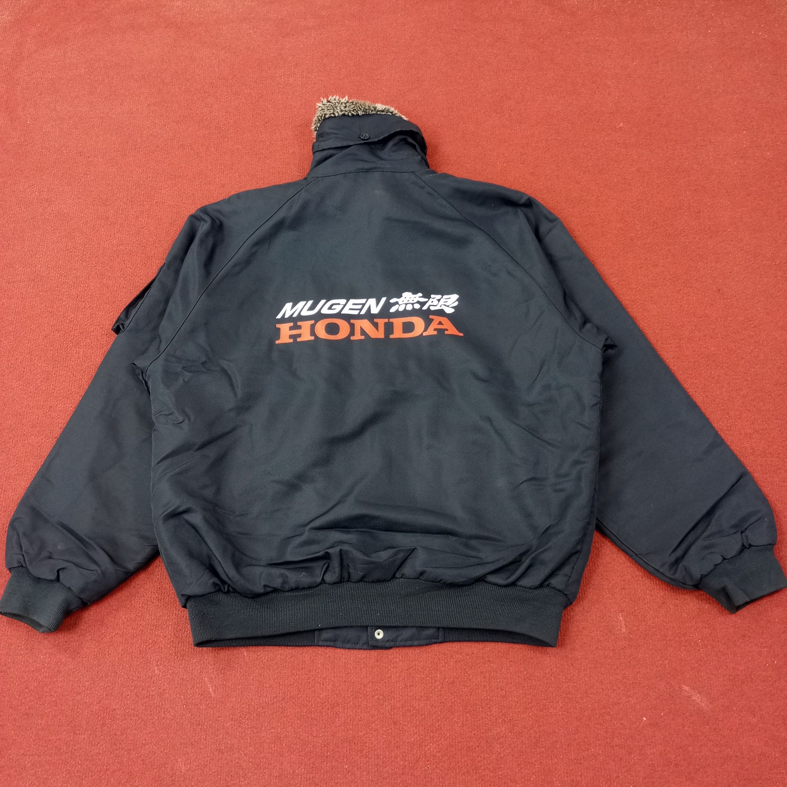 Vintage Mugen Honda Motorsports Workwear Custom Jacket c238n13 Size US XL / EU 56 / 4 - 1 Thumbnail