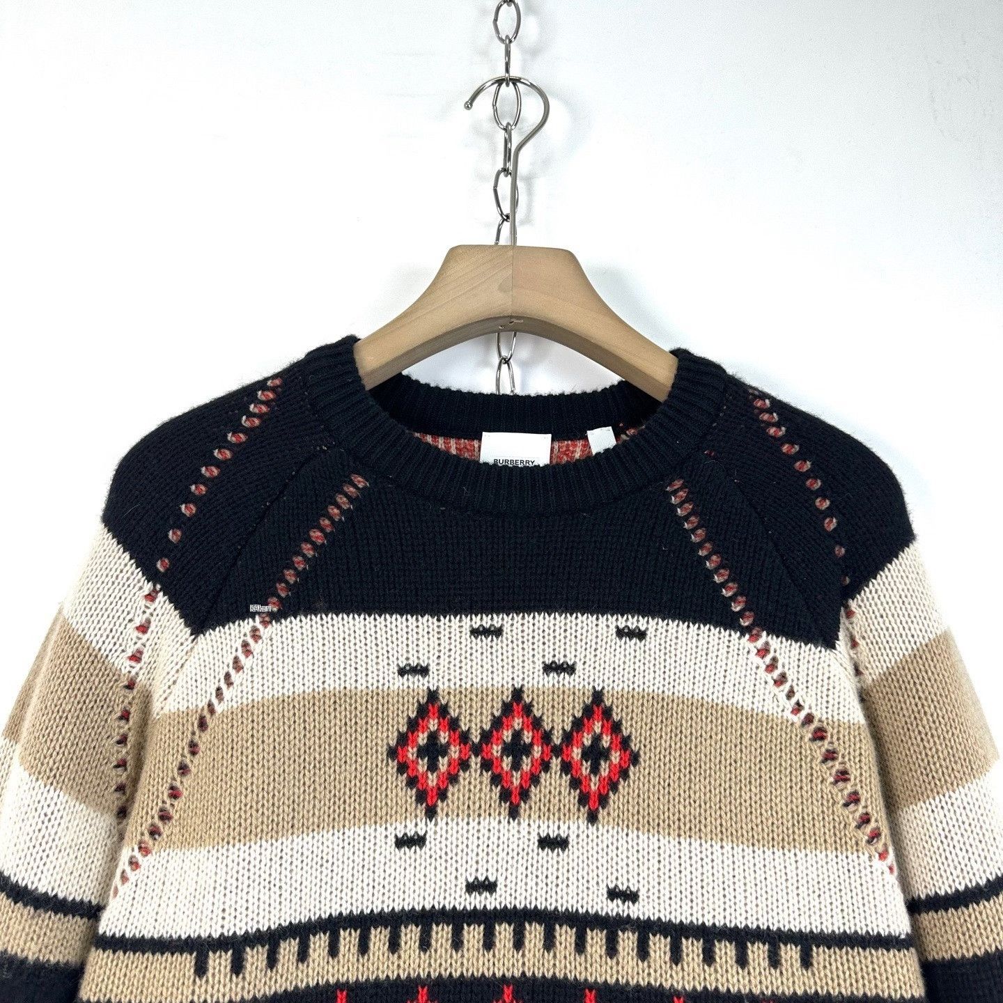 Burberry Burberry Men's Retro Cashmere Crewneck Sweater Size US S / EU 44-46 / 1 - 3 Thumbnail