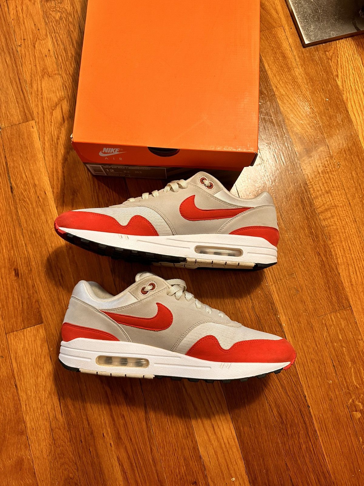 Nike Nike Airmax 1 anniversary 2017 Size US 12 / EU 45 - 2 Thumbnail