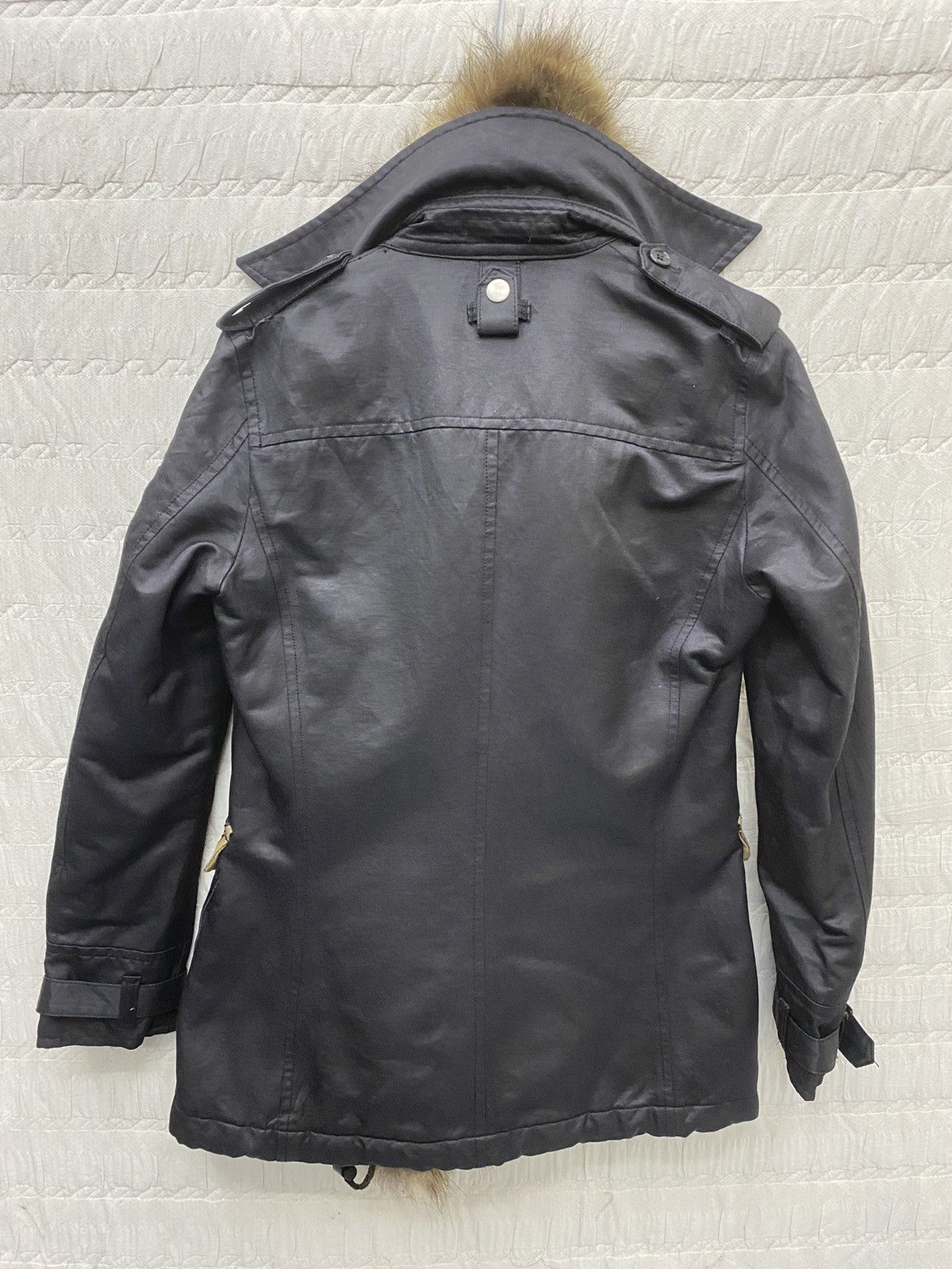 Seditionaries × Tornado Mart (P) ARCHIVE💥TORNADO MART BONDAGE WAXED FUR JACKET Size M / US 6-8 / IT 42-44 - 5 Thumbnail