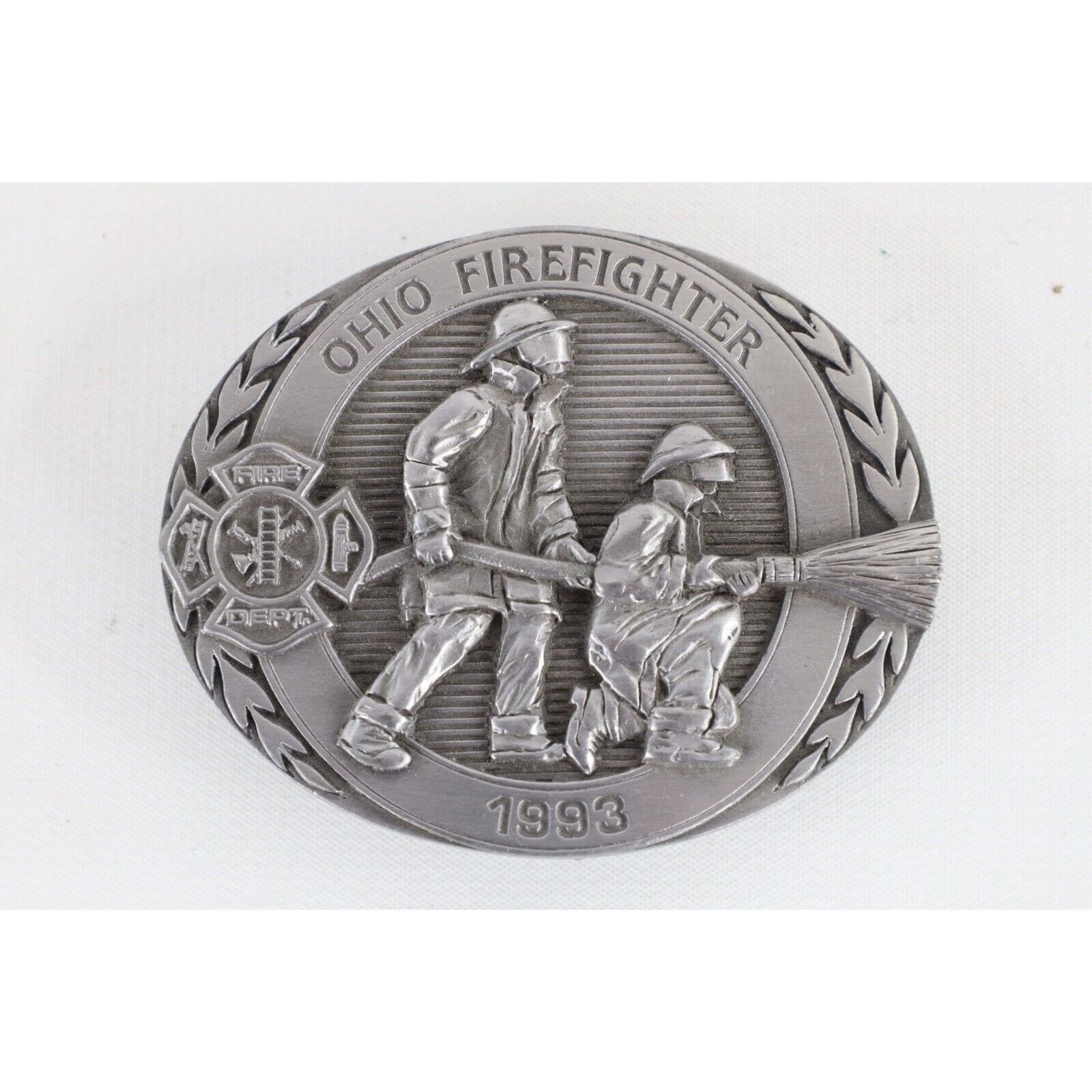 Vintage Vintage Limited Edition 1993 Ohio Firefighter Belt Buckle Size ONE SIZE - 1 Thumbnail