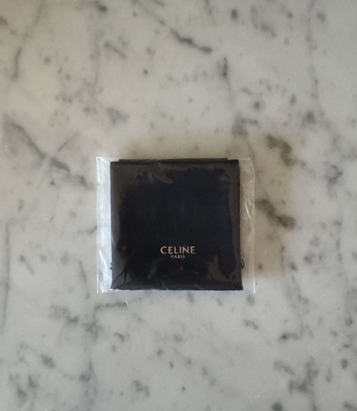 Celine × Hedi Slimane CELINE LEATHER TRIOMPHE SUNGLASSES CASE Size ONE SIZE - 5 Thumbnail
