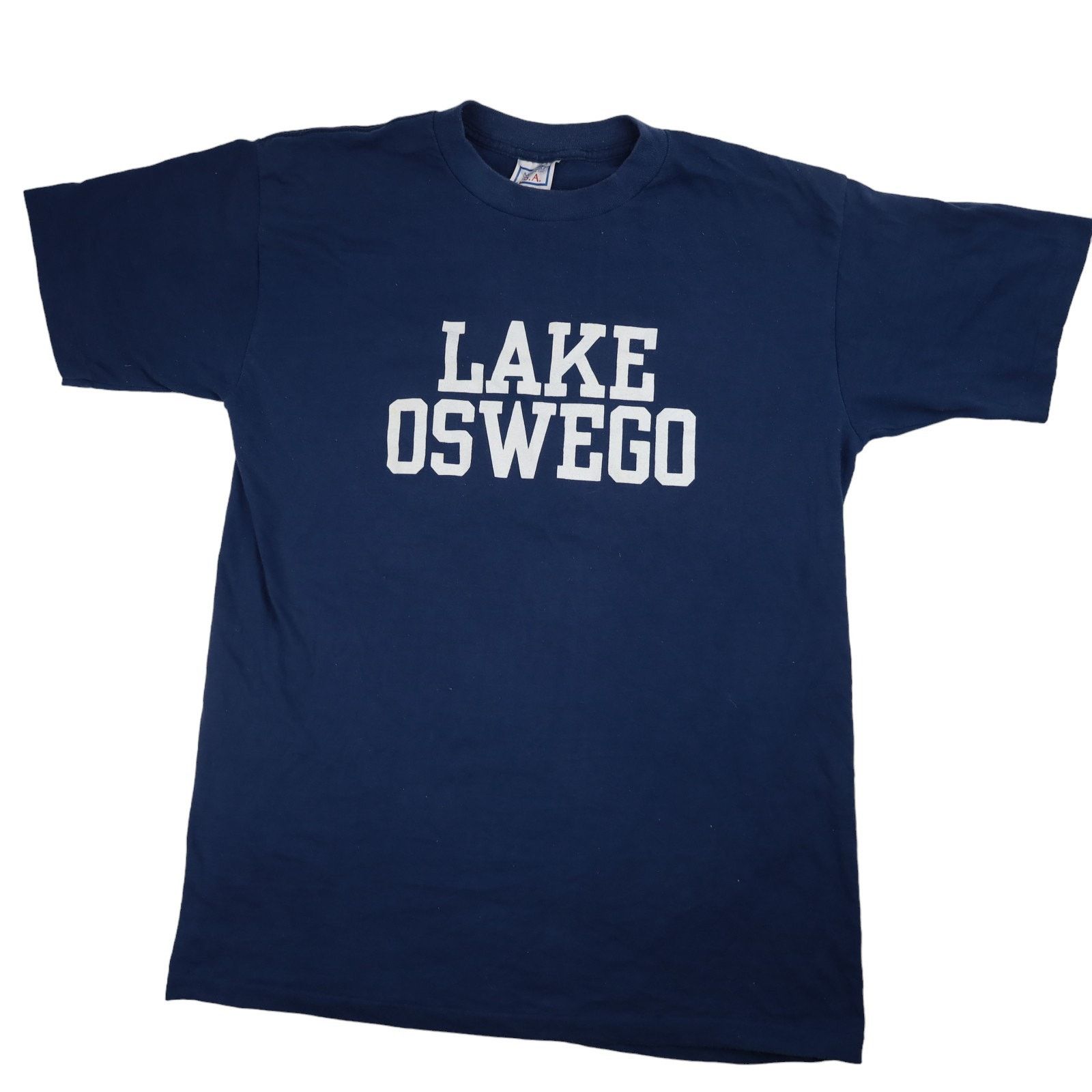 Vintage Vintage Lake Oswego Oregon Graphic Spellout T Shirt Size US XL / EU 56 / 4 - 1 Thumbnail