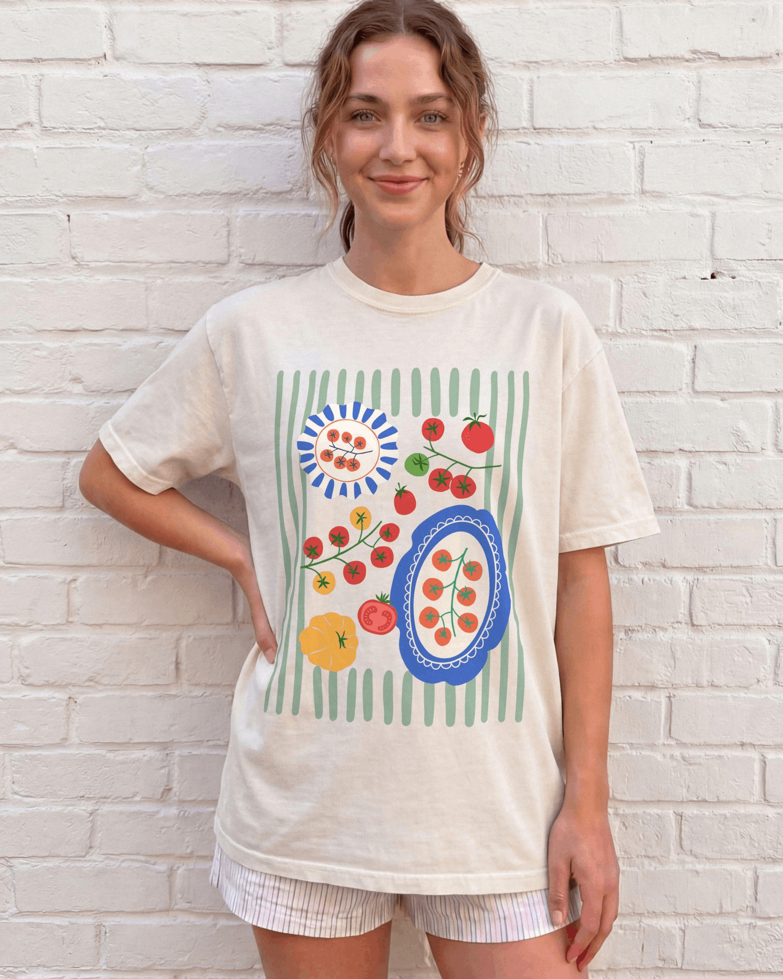 Other Tomato Shirt – Pomodoro Graphic Tee Size S / US 4 / IT 40 - 3 Thumbnail