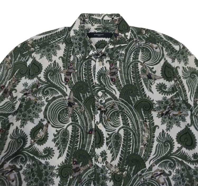 Designer × Givenchy Givenchy paisley areoplane jet figher hawaii army Size US L / EU 52-54 / 3 - 2 Thumbnail