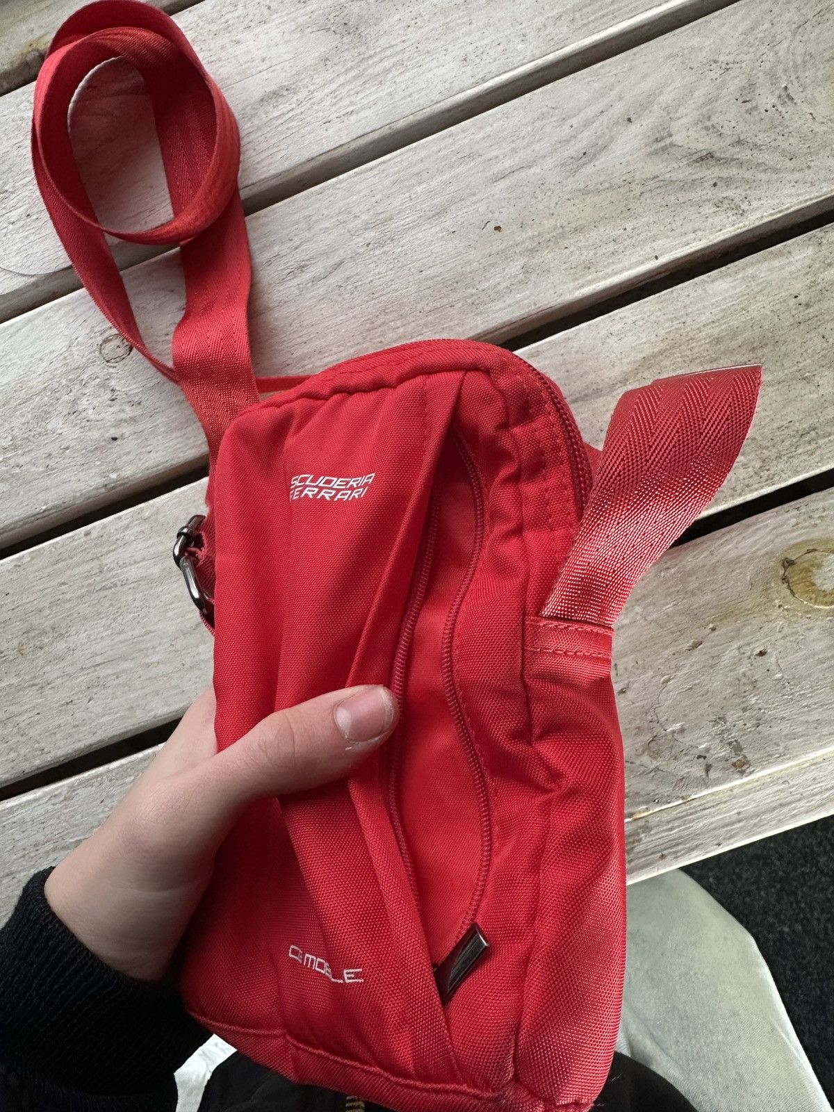 Ferrari 🚨 FERRARI SCUDERIA CG MOBILE RED MEN BAG WITH LOGO Size ONE SIZE - 8 Thumbnail