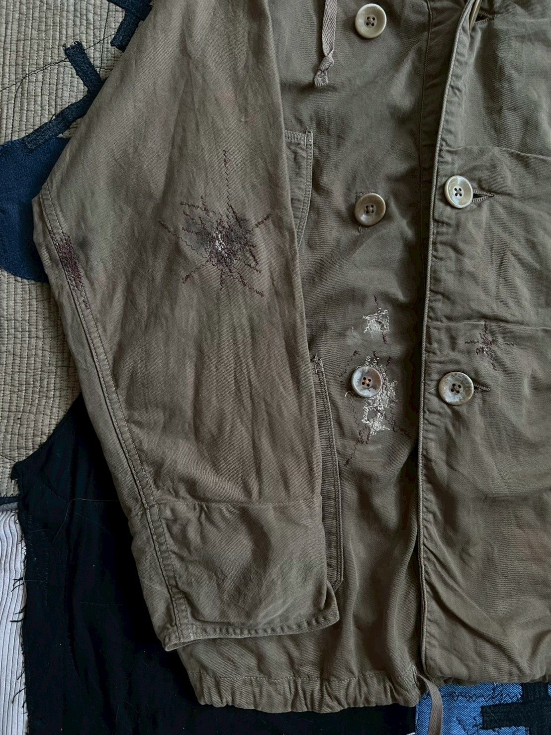 Kapital RARE* VTG KAPITAL KATSURAGI MILITAR RINGCOAT OVERSIZED Size US XL / EU 56 / 4 - 10 Thumbnail