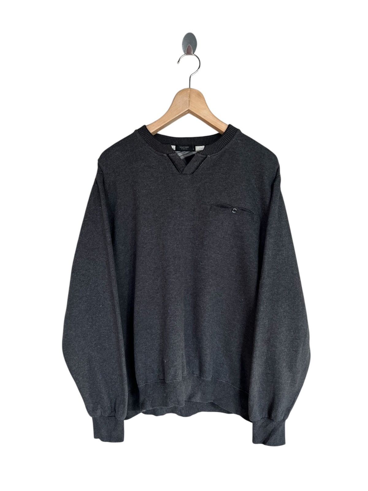 Yohji Yamamoto Y’sAccs Plain Sweatshirt Size US L / EU 52-54 / 3 - 1 Thumbnail