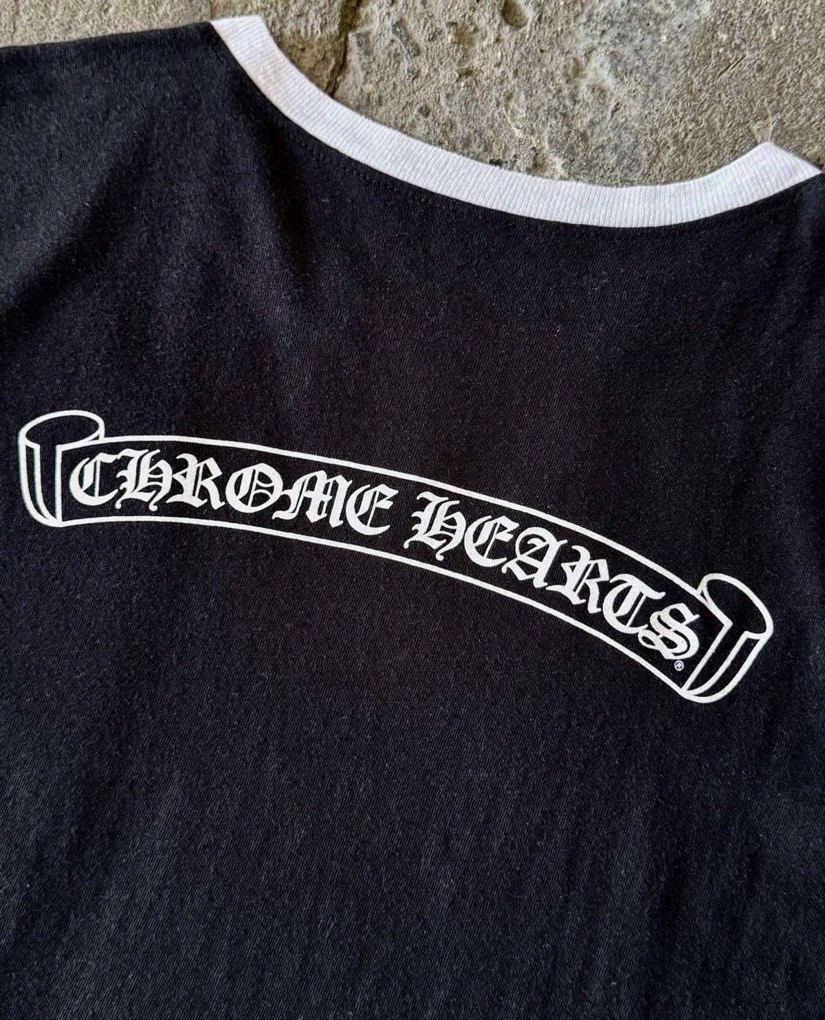 Chrome Hearts Chrome Hearts - Roller Skate - Ringer Tee Size US M / EU 48-50 / 2 - 11 Thumbnail