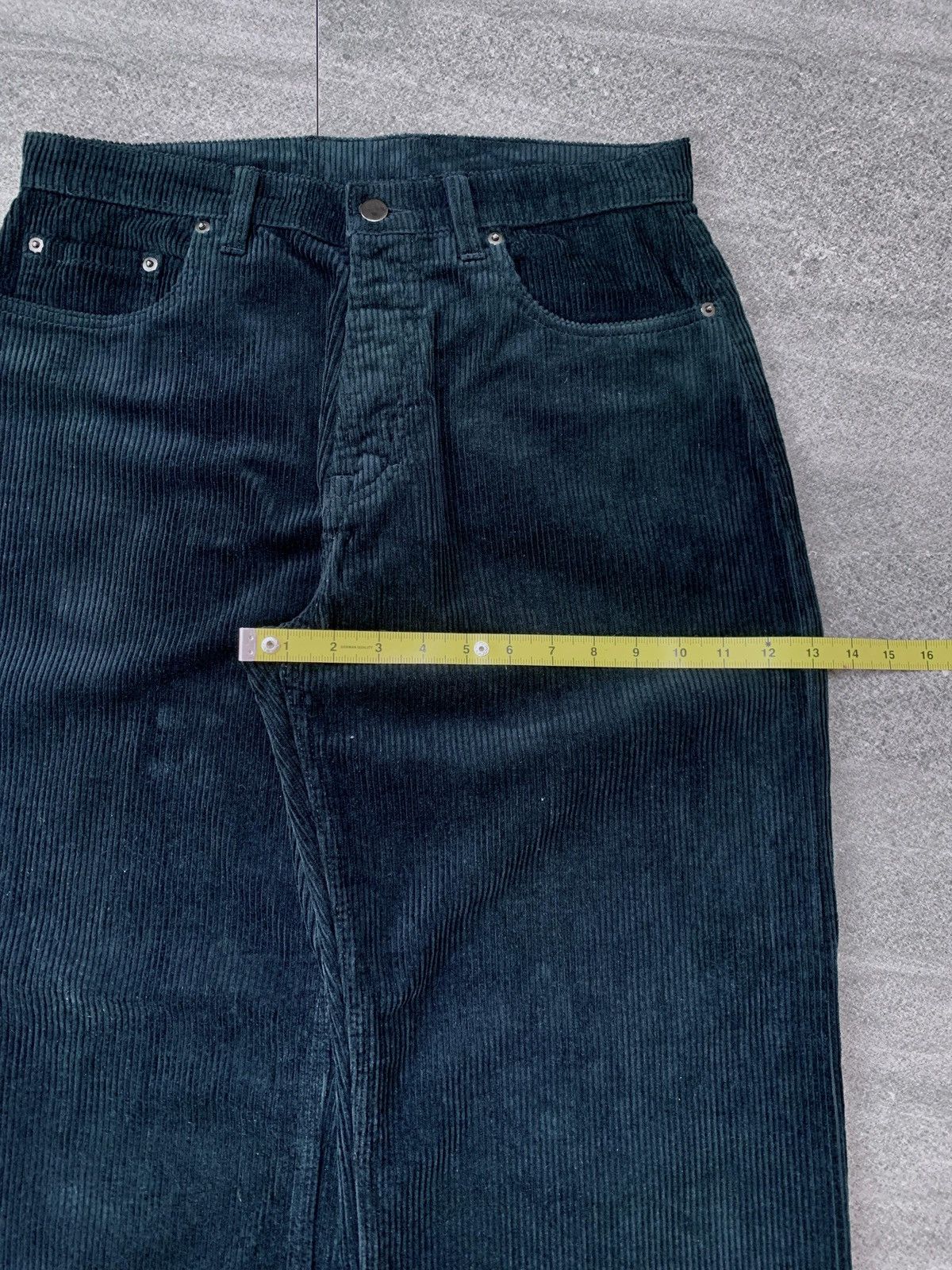 Handmade “FREE IMPORT TAX” Wideleg Corduroy Pants Size US 32 / EU 48 - 11 Thumbnail