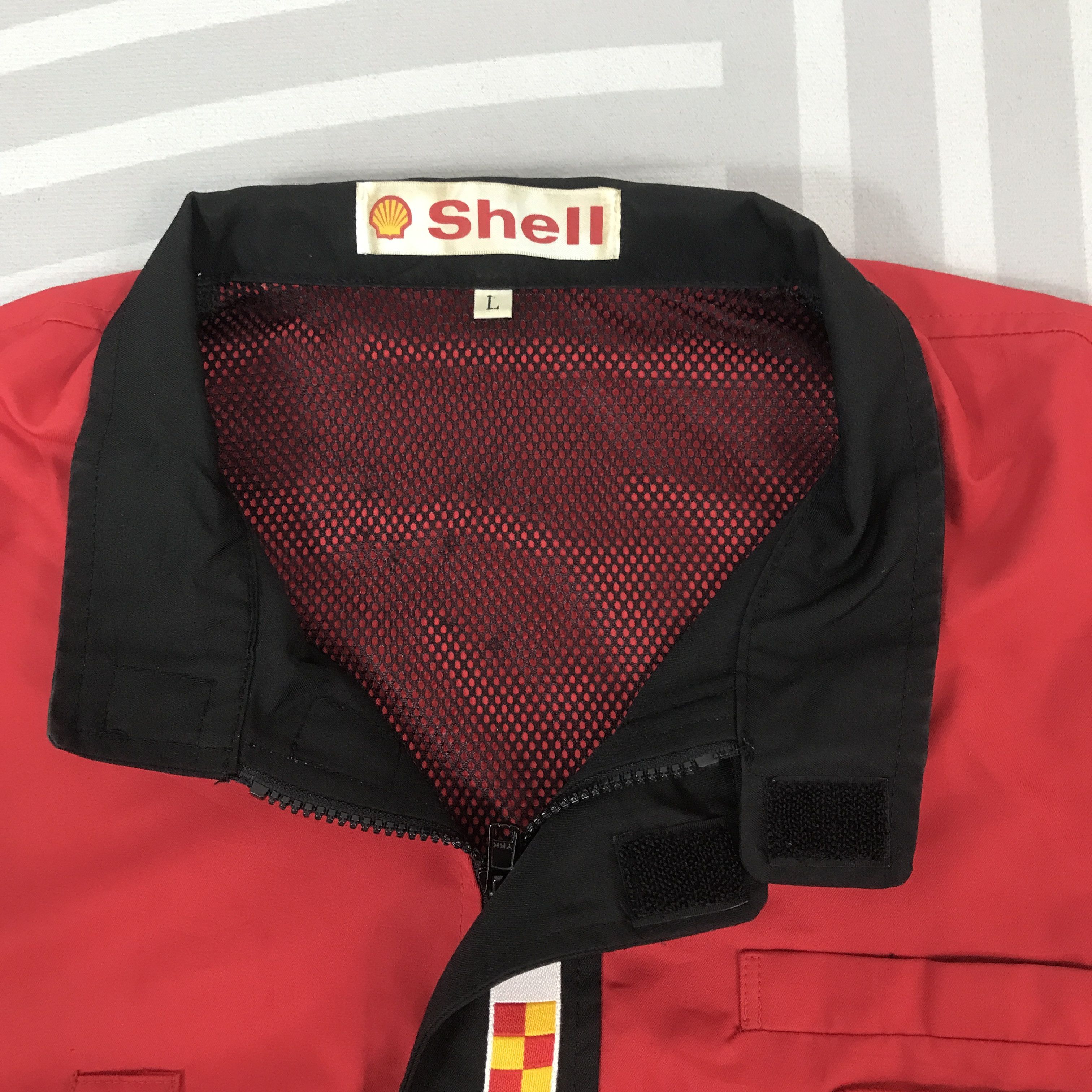 Other Vintage Shell Helix oil Japan racing Uniform Jacket Size US L / EU 52-54 / 3 - 8 Thumbnail