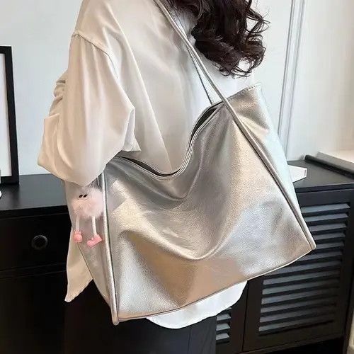 Japanese Brand Silver versatile shoulder bag Size ONE SIZE - 3 Thumbnail