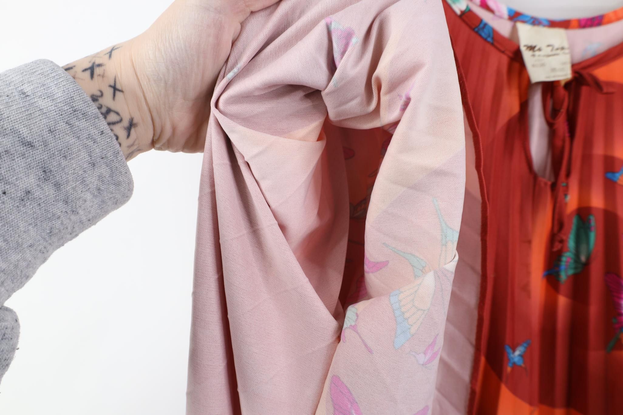 Vintage Vintage 70s Boho Chic Butterfly Flower Cape Shirt USA Size ONE SIZE - 11 Thumbnail