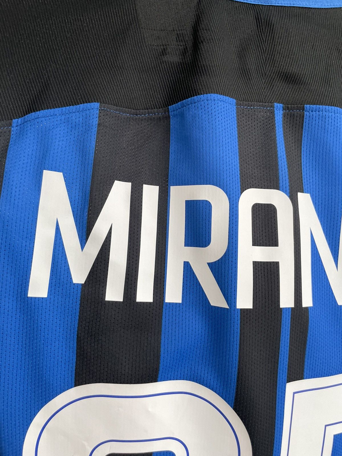 Nike Inter Milan 2017 2018 Player Issue Match Worn? Shirt Jersey Size US L / EU 52-54 / 3 - 19 Thumbnail