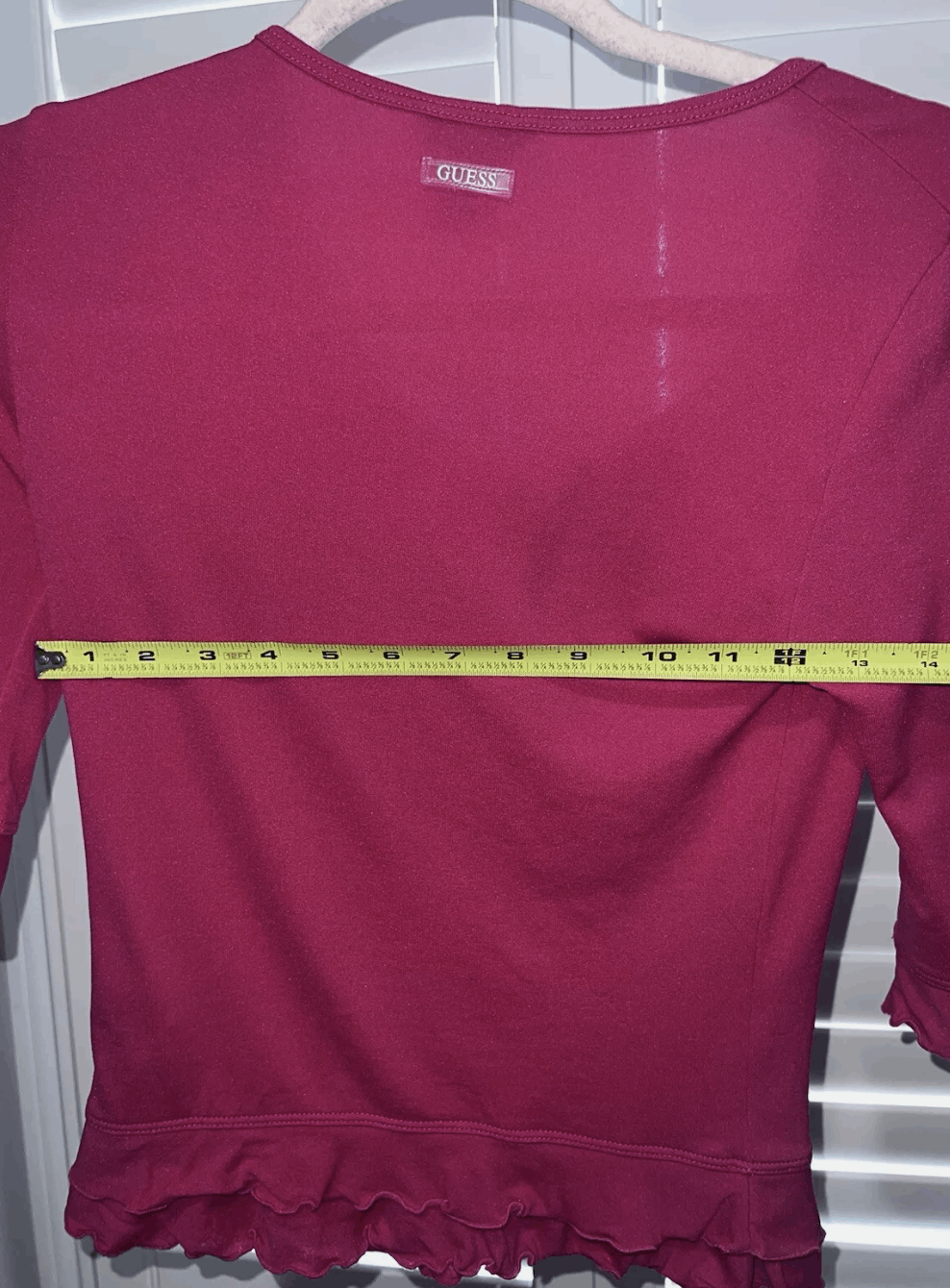 Guess Vintage Y2K Red Guess Top Size Small Size S / US 4 / IT 40 - 4 Thumbnail