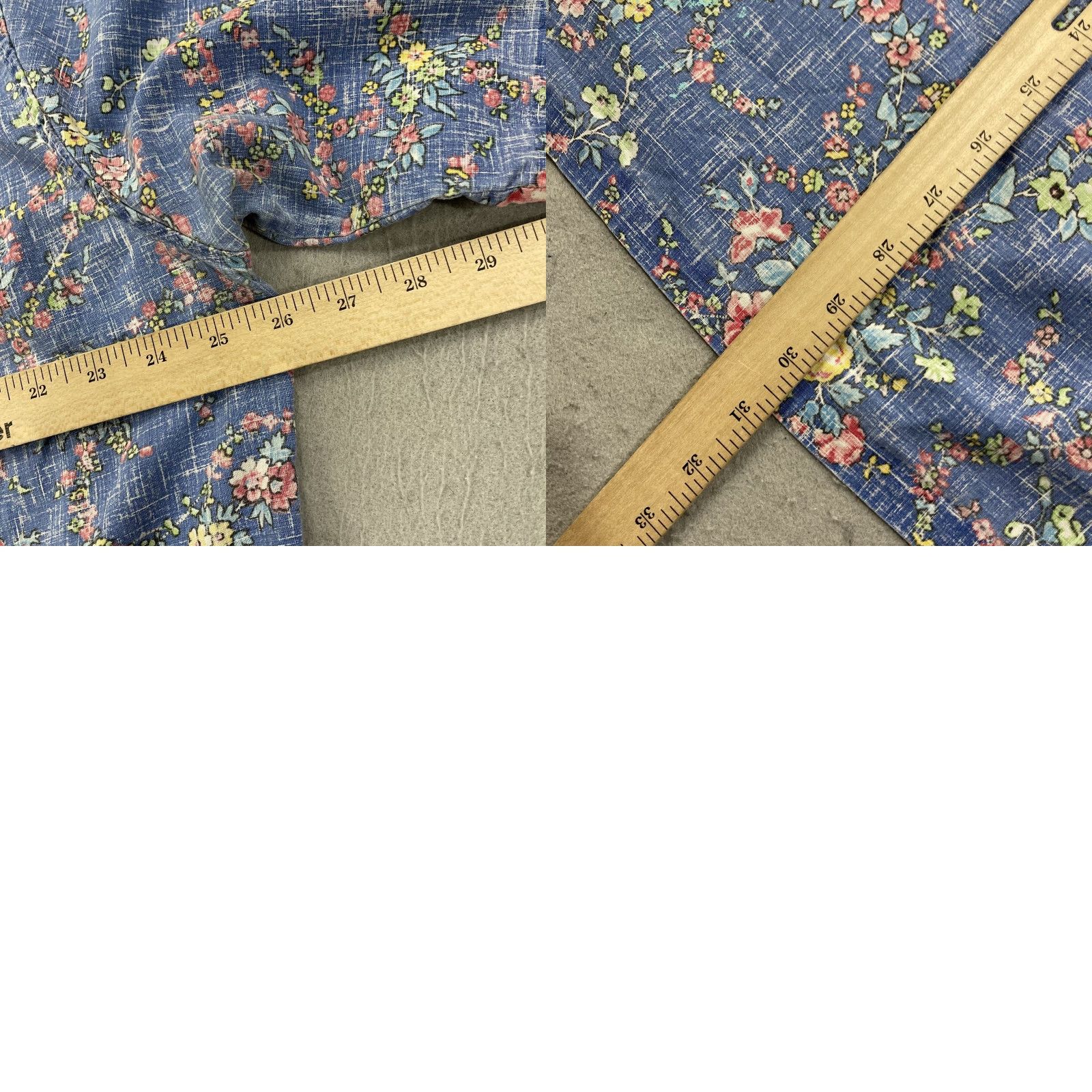 Reyn Spooner VINTAGE Reyn Spooner Shirt Mens 2XL Blue Inside Out Floral Hawaiian Popover Size US XXL / EU 58 / 5 - 8 Thumbnail
