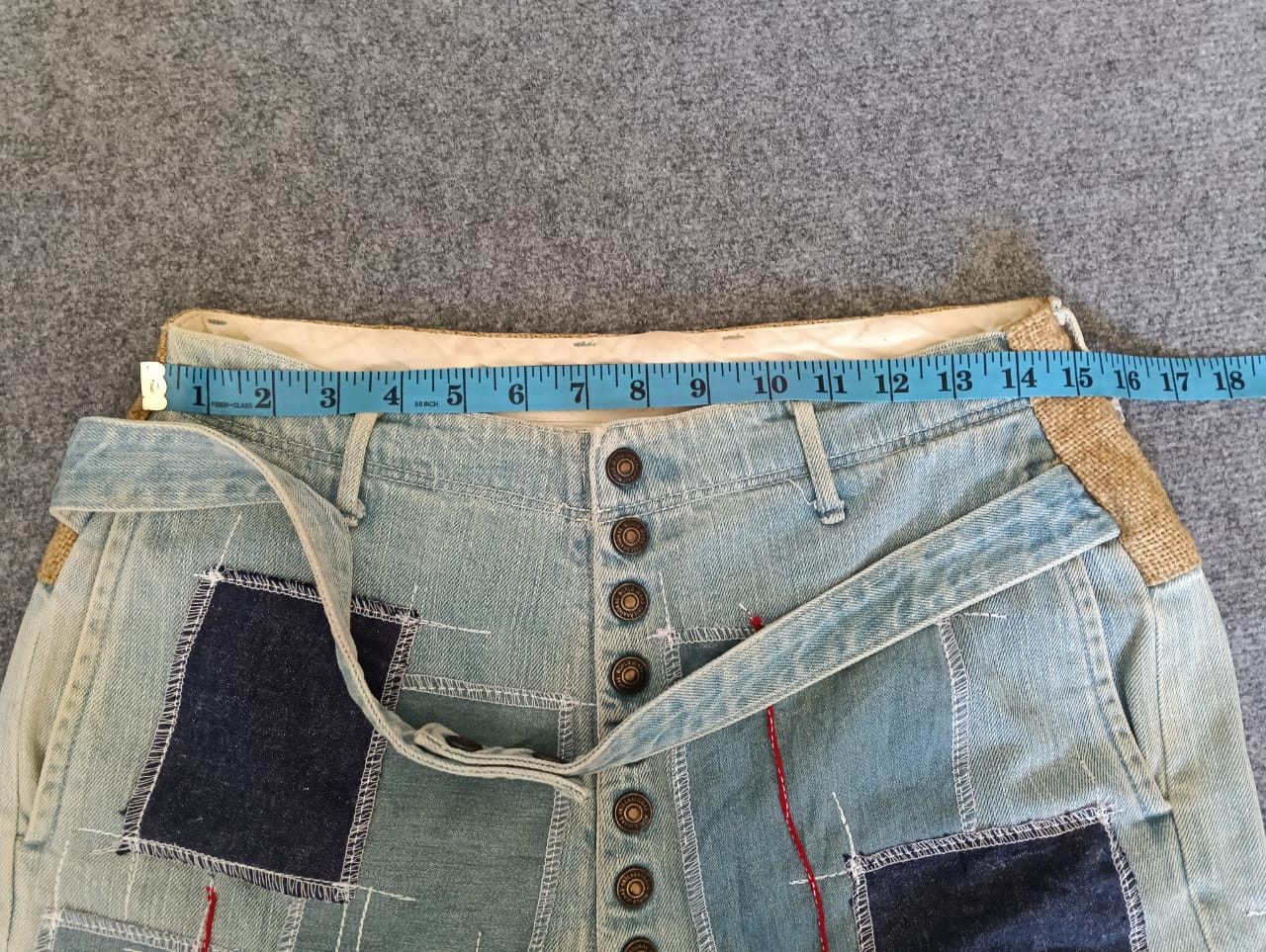 Kapital Vintage Kapital Patchwork Shorts–Iconic Japanese Streetwear Size US 30 / EU 46 - 6 Thumbnail