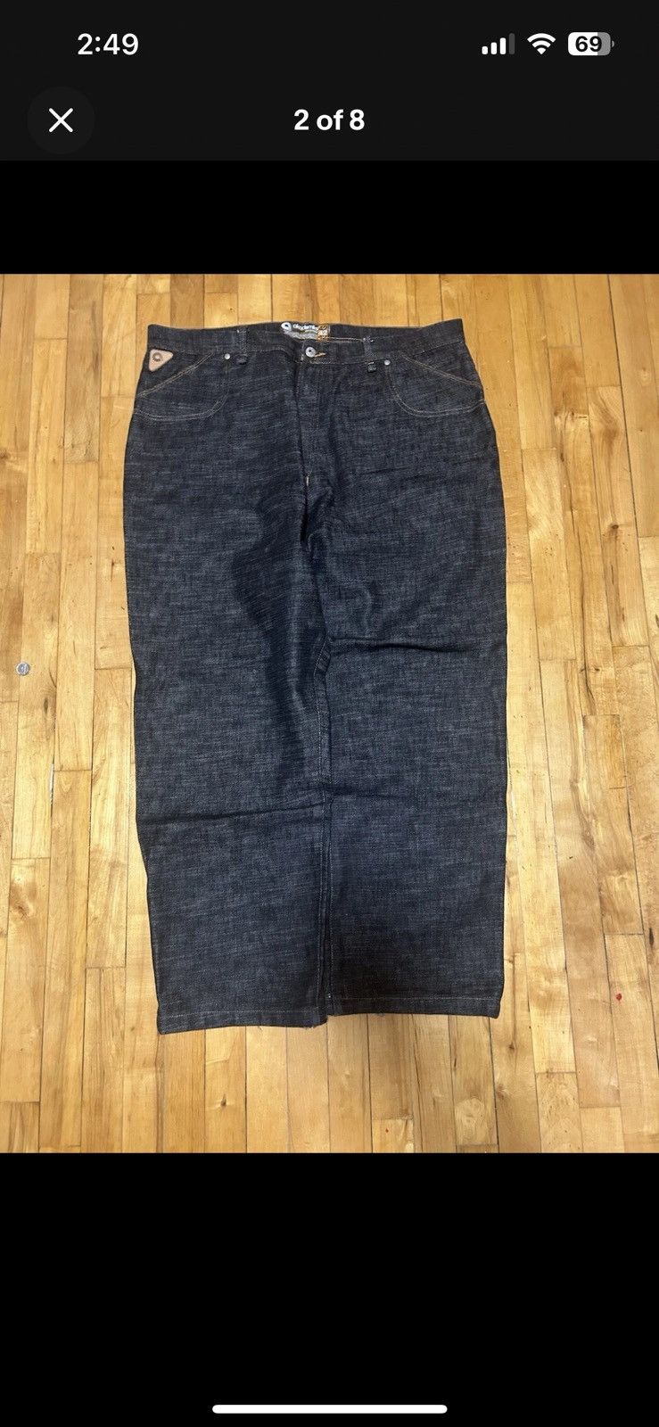 Akademiks Black Akademiks Baggy Jeans Size 42 Men Size US 42 / EU 58 - 2 Thumbnail