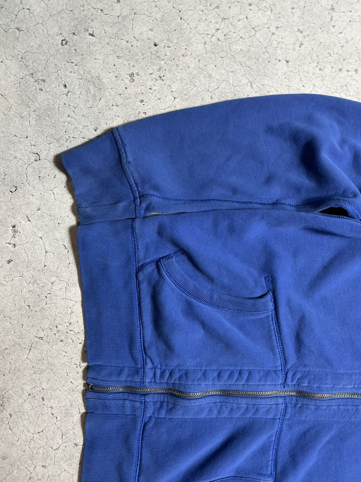 Polo Ralph Lauren × Ralph Lauren × Vintage Vintage Blue Zip Up Hoodie Polo Ralph Lauren Hype PRL Y2K Size US S / EU 44-46 / 1 - 3 Thumbnail