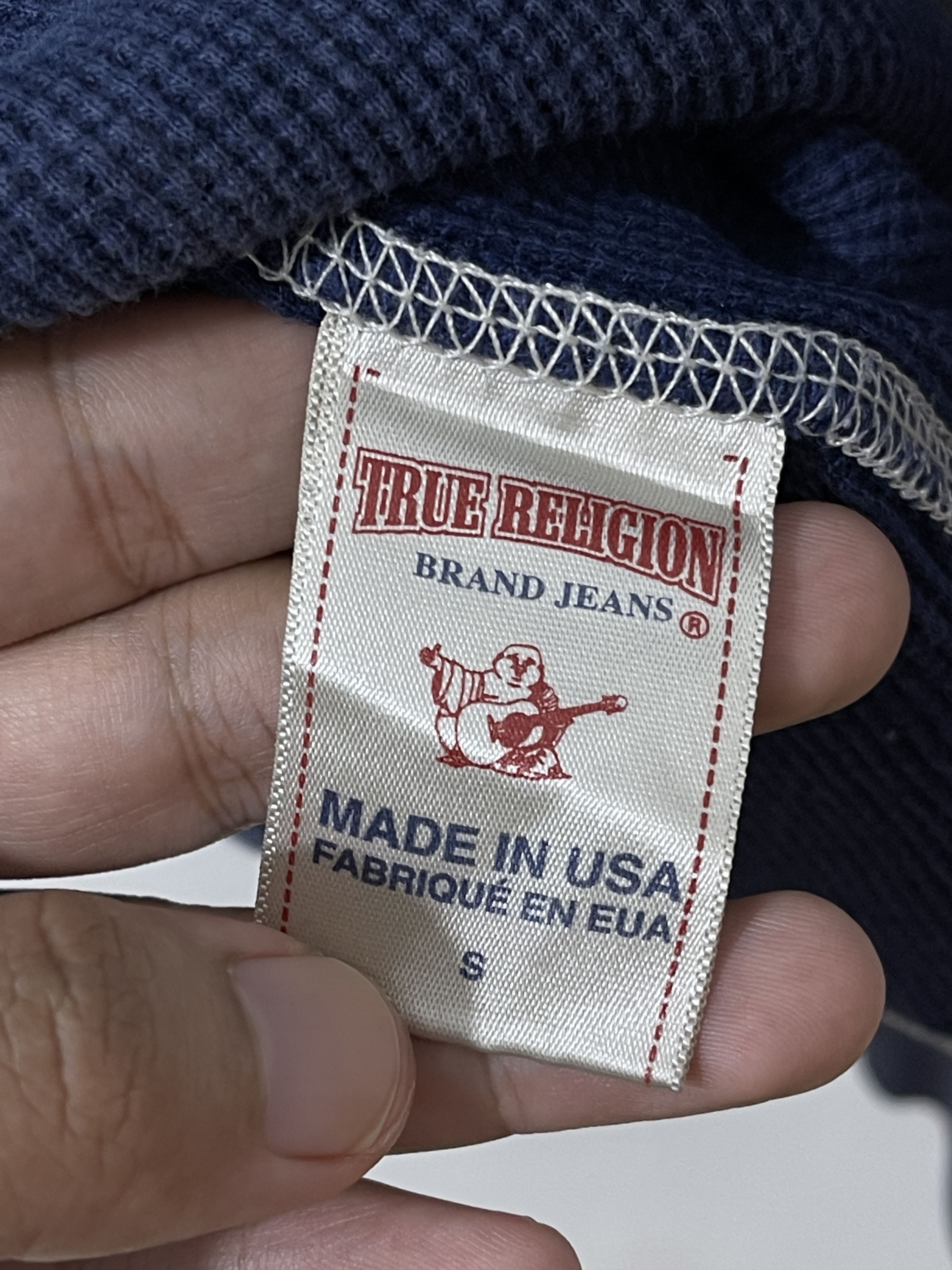 True Religion Vintage True Religion Wheel Of Death Long Sleeve Size US S / EU 44-46 / 1 - 4 Thumbnail