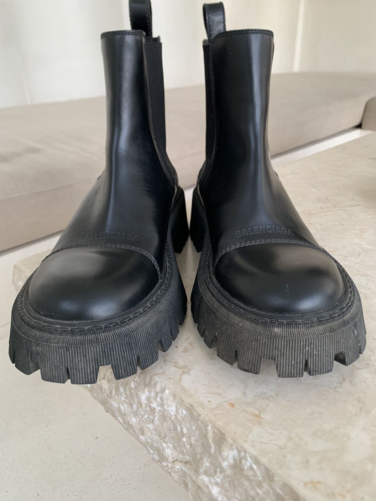 Balenciaga Balenciaga Tractor 20mm Boots Size US 7 / EU 40 - 2 Thumbnail