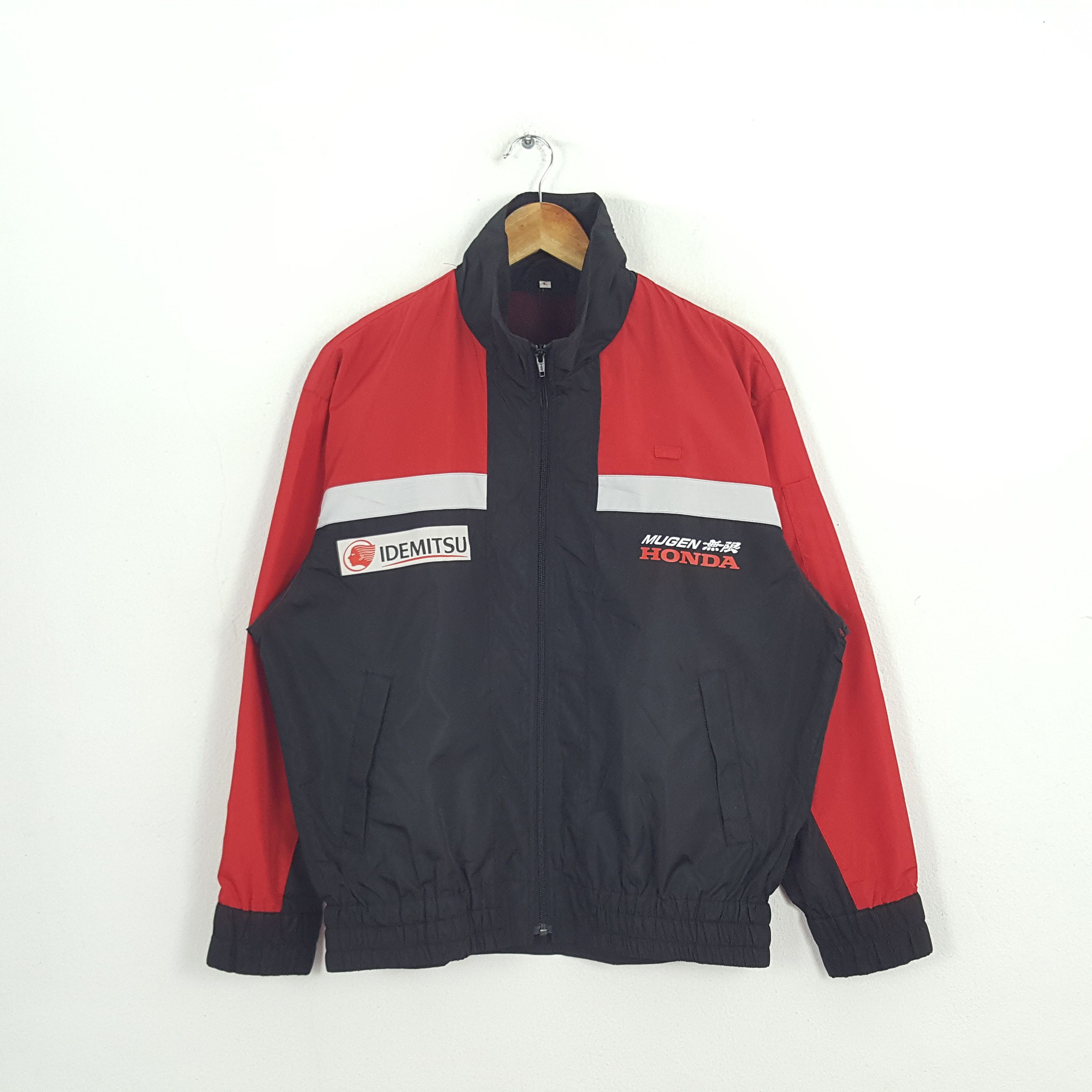 Honda × Vintage Vintage Mugen Honda X Idemitsu Japan Racing Custom Jacket Size US L / EU 52-54 / 3 - 3 Thumbnail