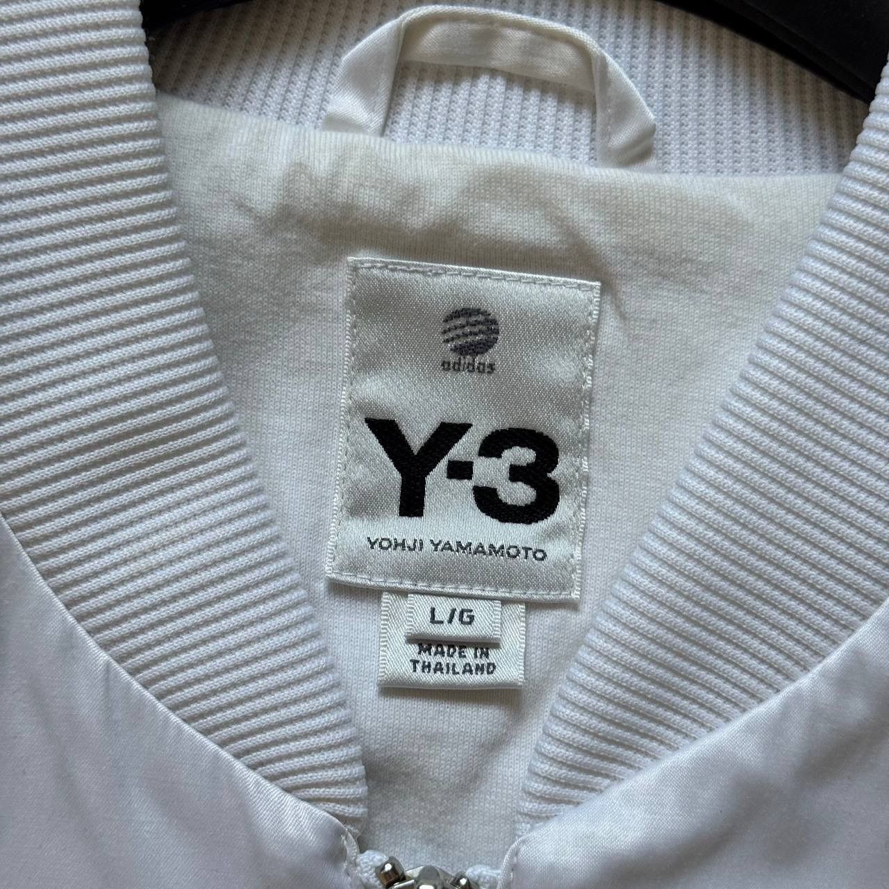 Y-3 Yohji Yamamoto Adidas Y-3 Satin Zip Truck Bomber Jacket Size L / US 10 / IT 46 - 9 Thumbnail