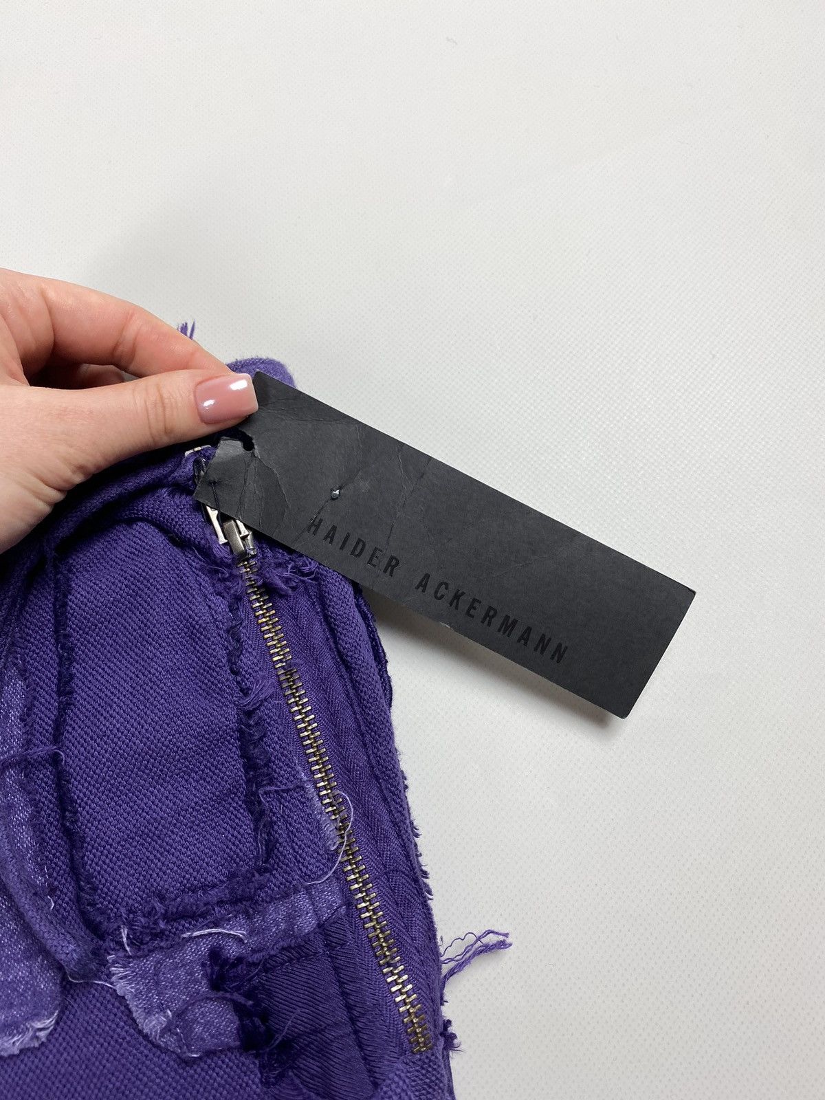 Haider Ackermann BNWT! Haider Ackermann ladies patchwork cropped pants Size 25" / US 0 / IT 36 - 13 Thumbnail