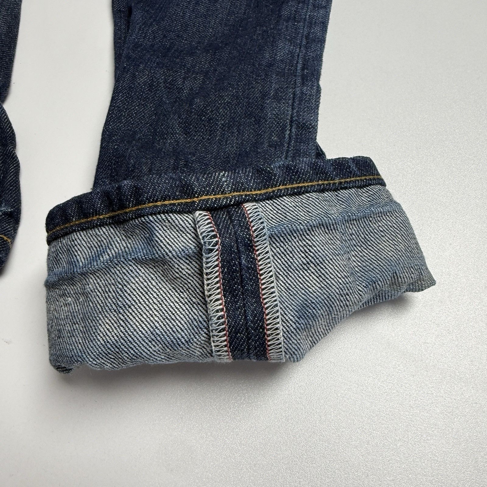 Levi's Levi's Made & Crafted Raw Denim Thumbtak Jeans Mens 34 Dark Size US 34 / EU 50 - 9 Thumbnail