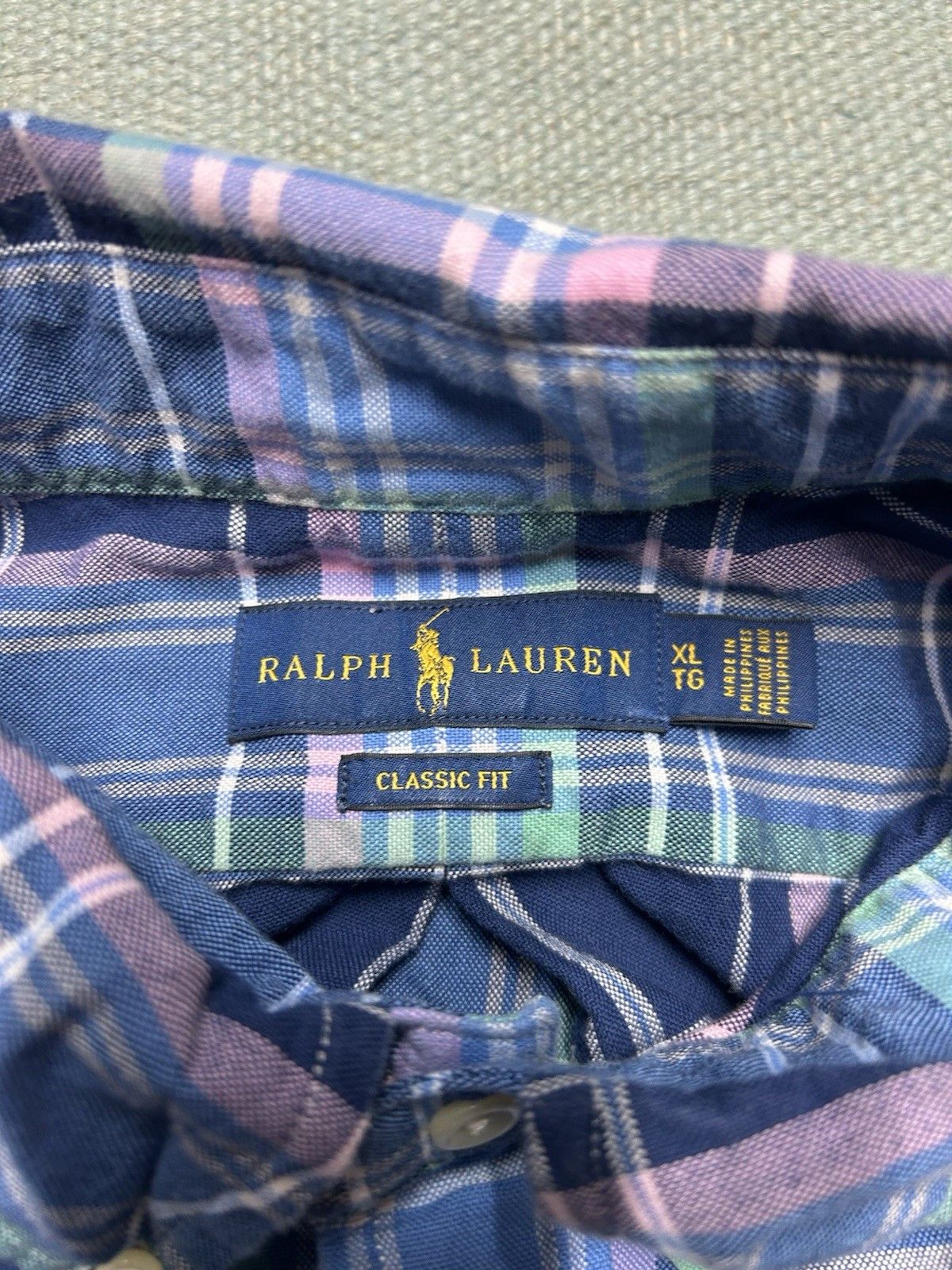 Ralph Lauren Ralph Lauren classic fit dress shirt plaid button cotton XL Size US XL / EU 56 / 4 - 4 Thumbnail