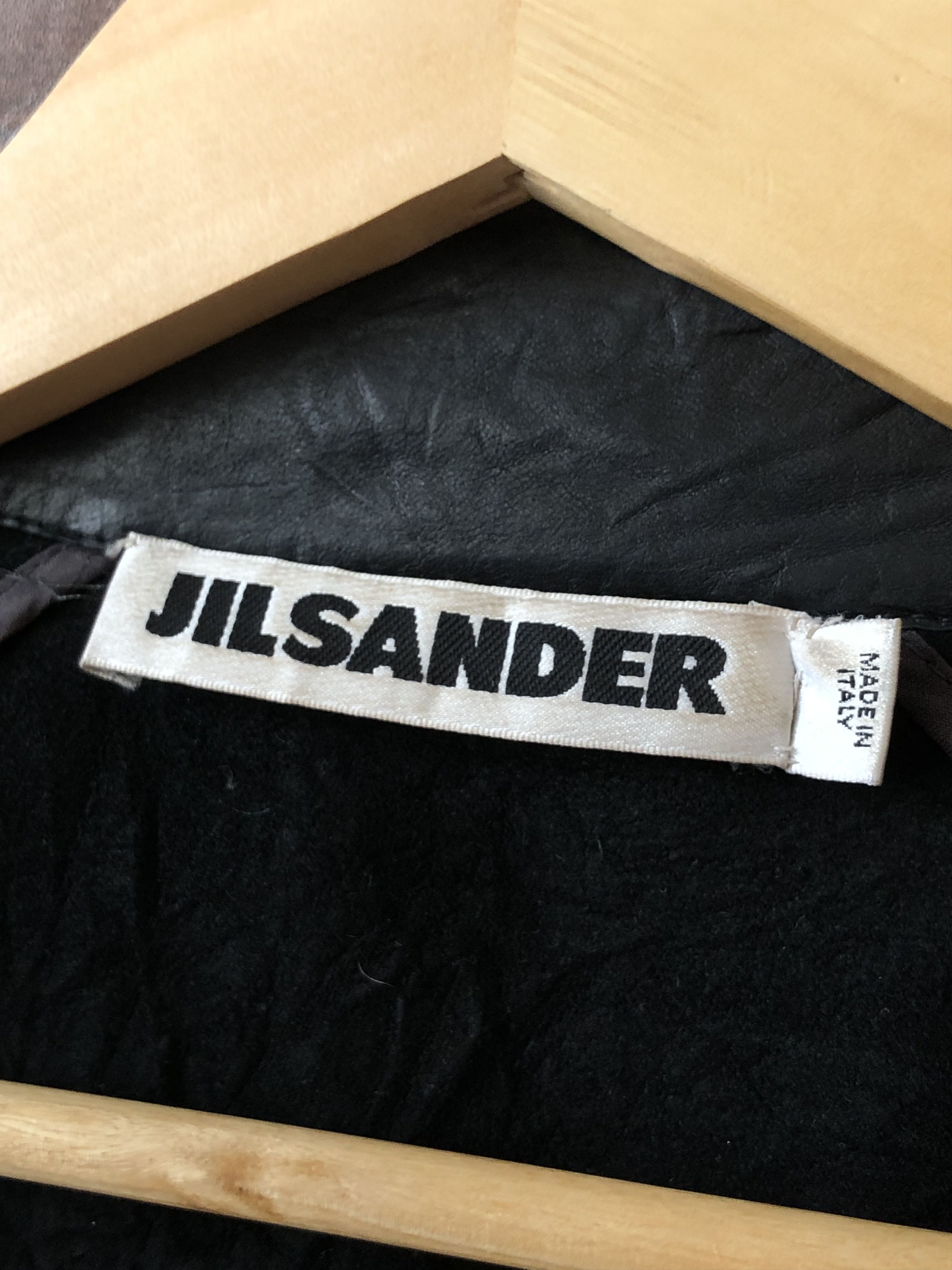 Jil Sander RARE🔥SS06 JIL SANDER BY RAF SIMONS BIKER LAMBSKIN Size S / US 4 / IT 40 - 14 Thumbnail