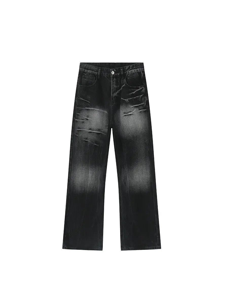 Japanese Brand Retro loose high street jeans Size US 32 / EU 48 - 4 Thumbnail