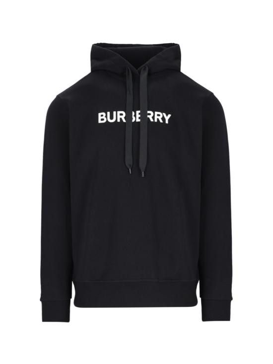 Burberry BURBERRY Men Hoodies 8096363 A1189 Black Size US XL / EU 56 / 4 - 1 Thumbnail