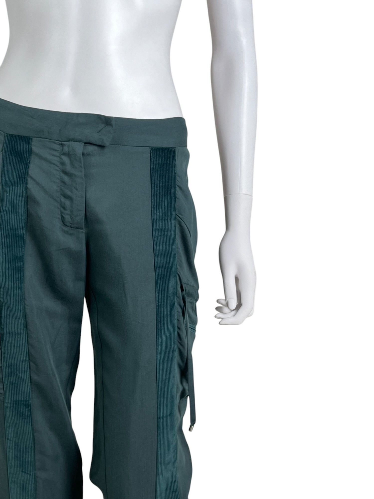 Roberto Cavalli F/W 2011 Viscosa Green Pants Size 27" / US 4 / IT 40 - 7 Thumbnail