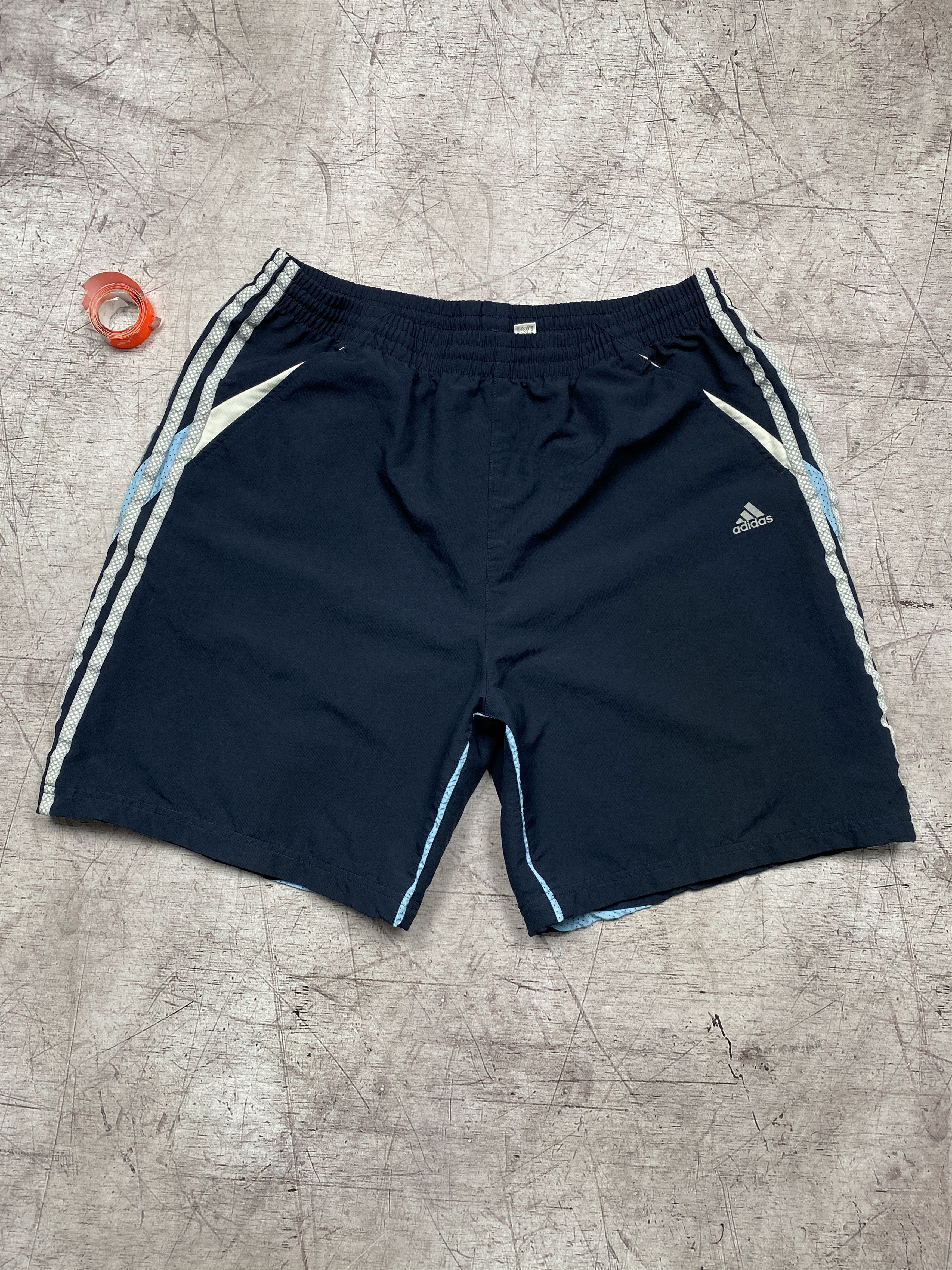Adidas × Vintage Adidas Vintage Mens Nylon Shorts Size US 36 / EU 52 - 1 Thumbnail